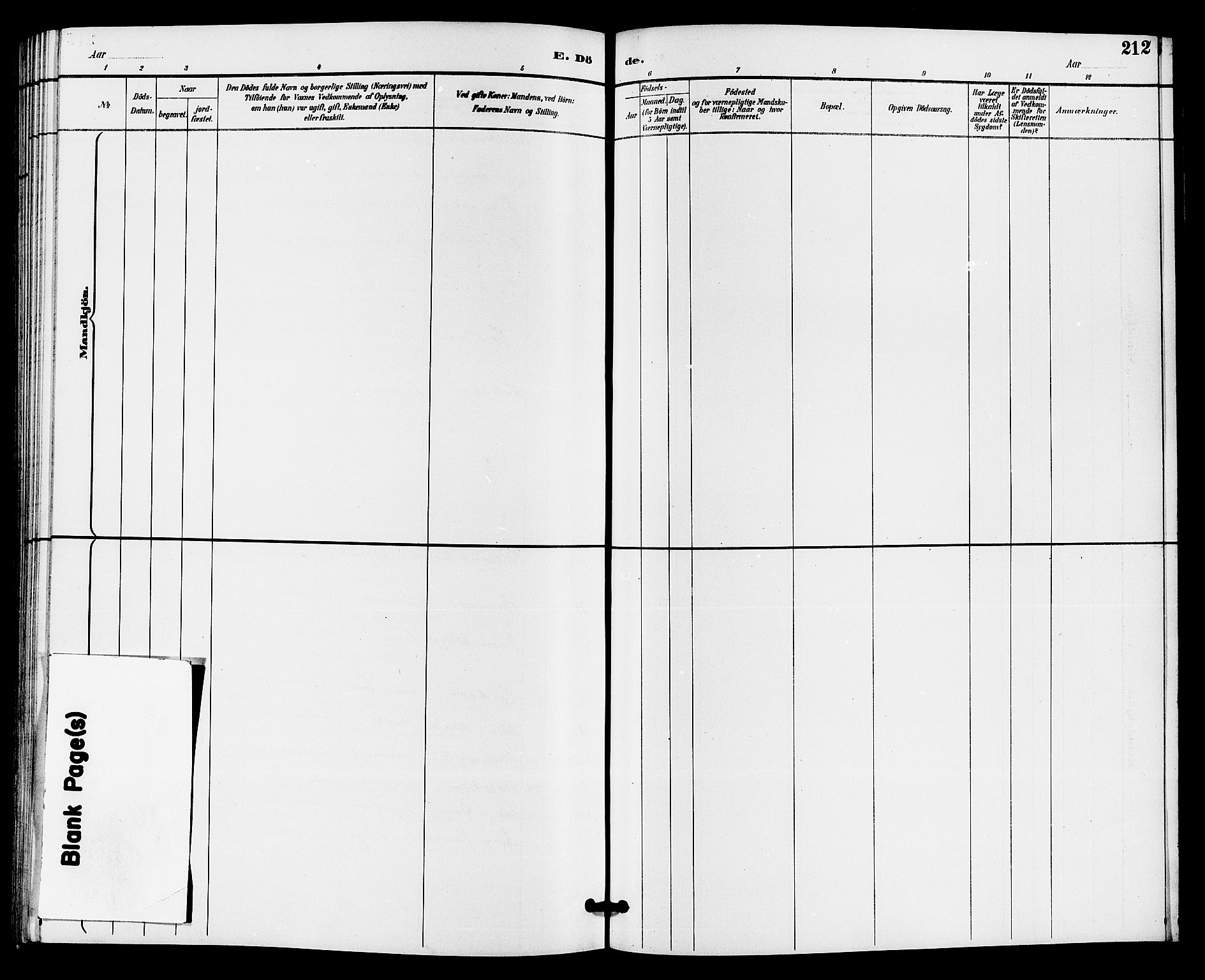 Gransherad kirkebøker, SAKO/A-267/G/Ga/L0003: Parish register (copy) no. I 3, 1887-1915, p. 212