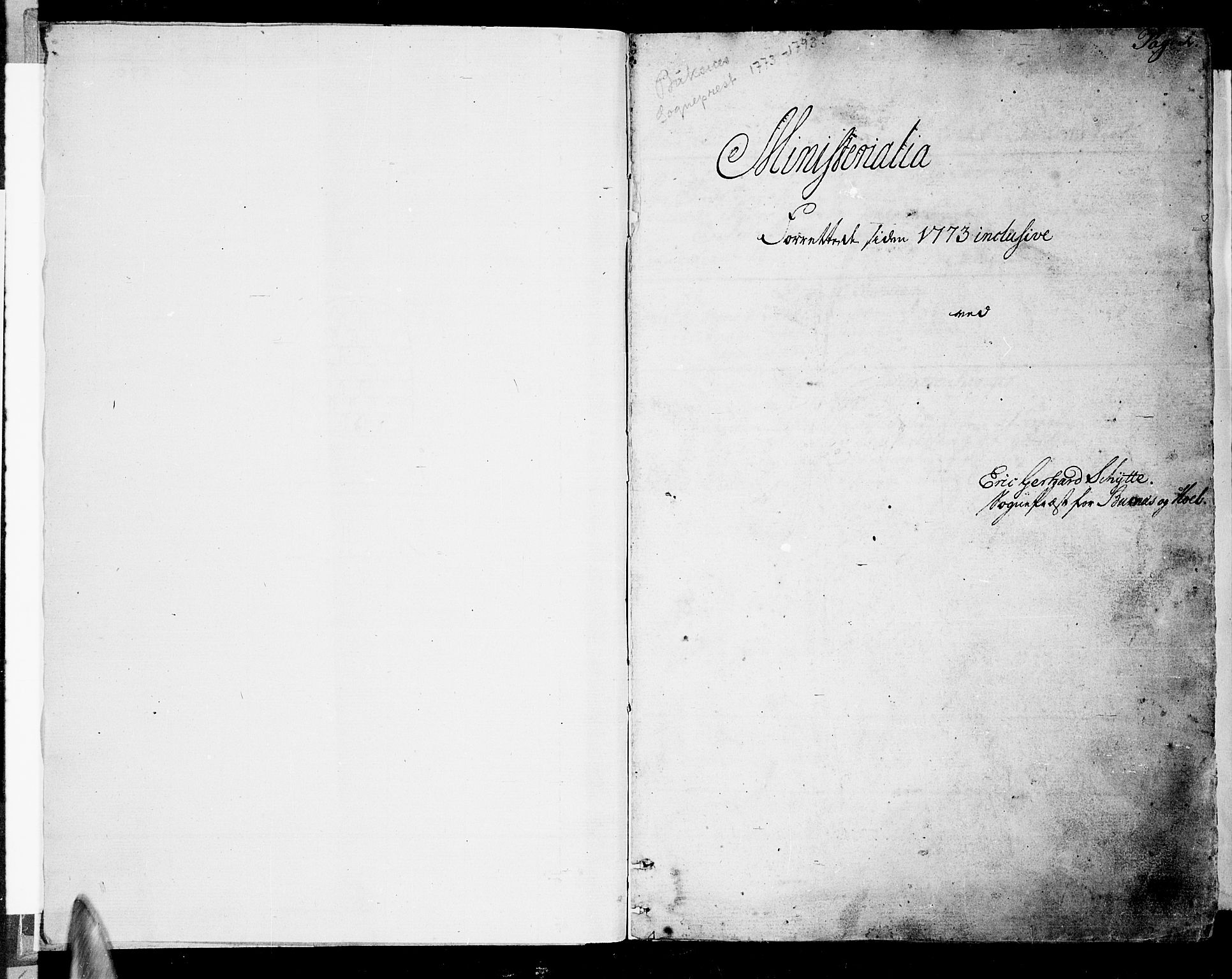 Ministerialprotokoller, klokkerbøker og fødselsregistre - Nordland, SAT/A-1459/881/L1149: Parish register (official) no. 881A02, 1773-1793, p. 0-1