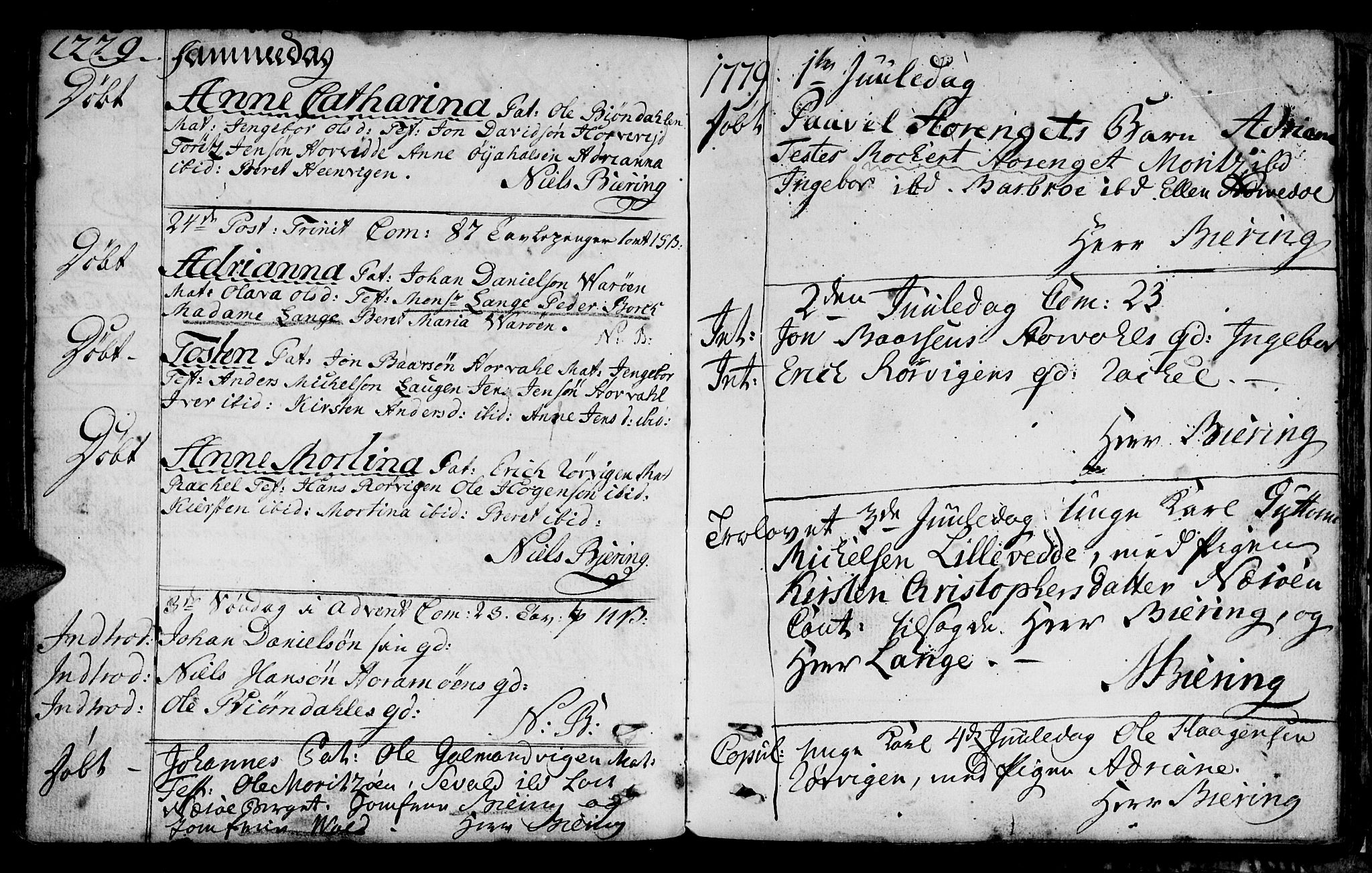 Ministerialprotokoller, klokkerbøker og fødselsregistre - Nord-Trøndelag, AV/SAT-A-1458/784/L0665: Parish register (official) no. 784A01, 1730-1785