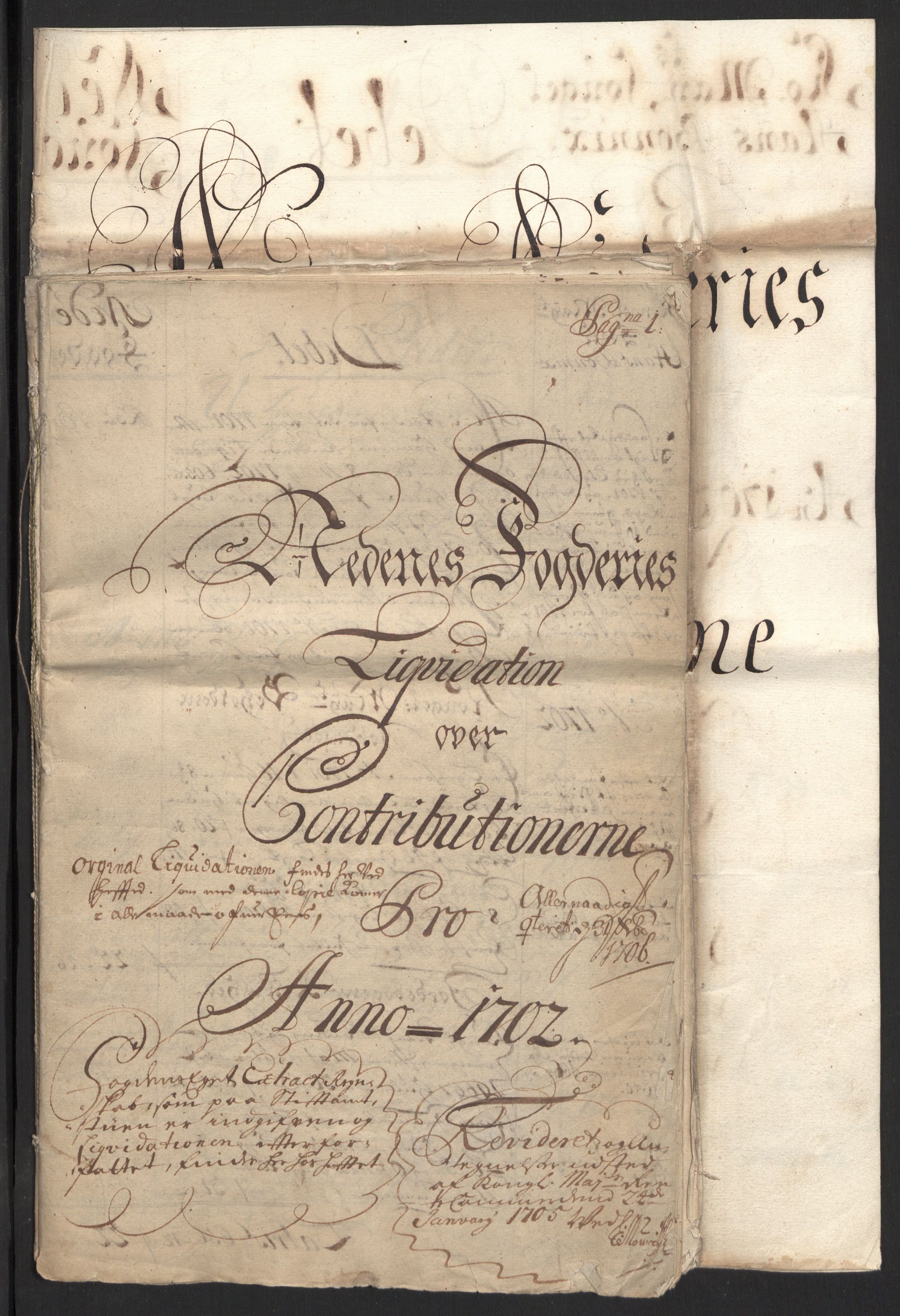Rentekammeret inntil 1814, Reviderte regnskaper, Fogderegnskap, RA/EA-4092/R39/L2316: Fogderegnskap Nedenes, 1702-1703, p. 3