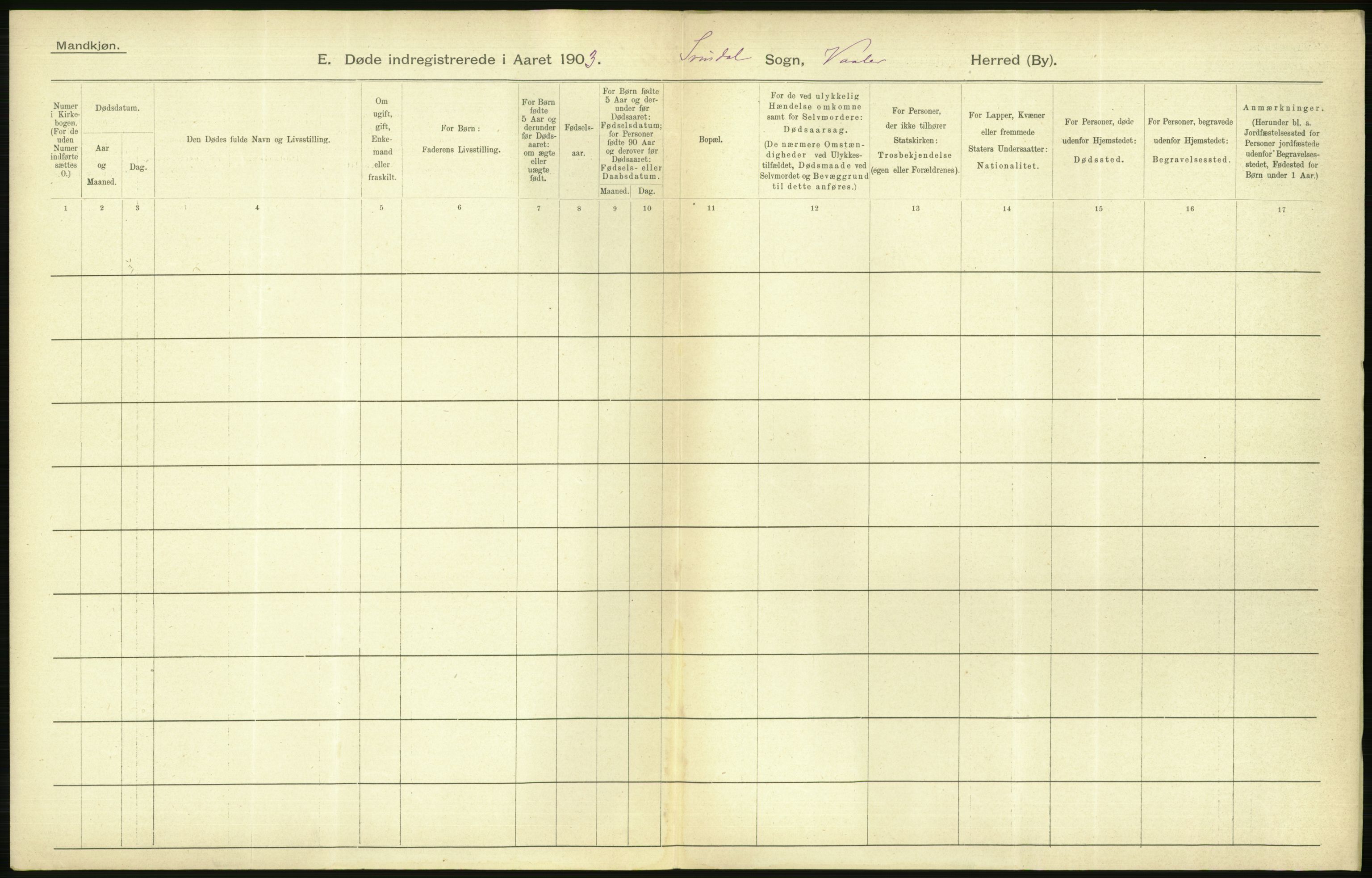 Statistisk sentralbyrå, Sosiodemografiske emner, Befolkning, AV/RA-S-2228/D/Df/Dfa/Dfaa/L0001: Smålenenes amt: Fødte, gifte, døde, 1903, p. 840