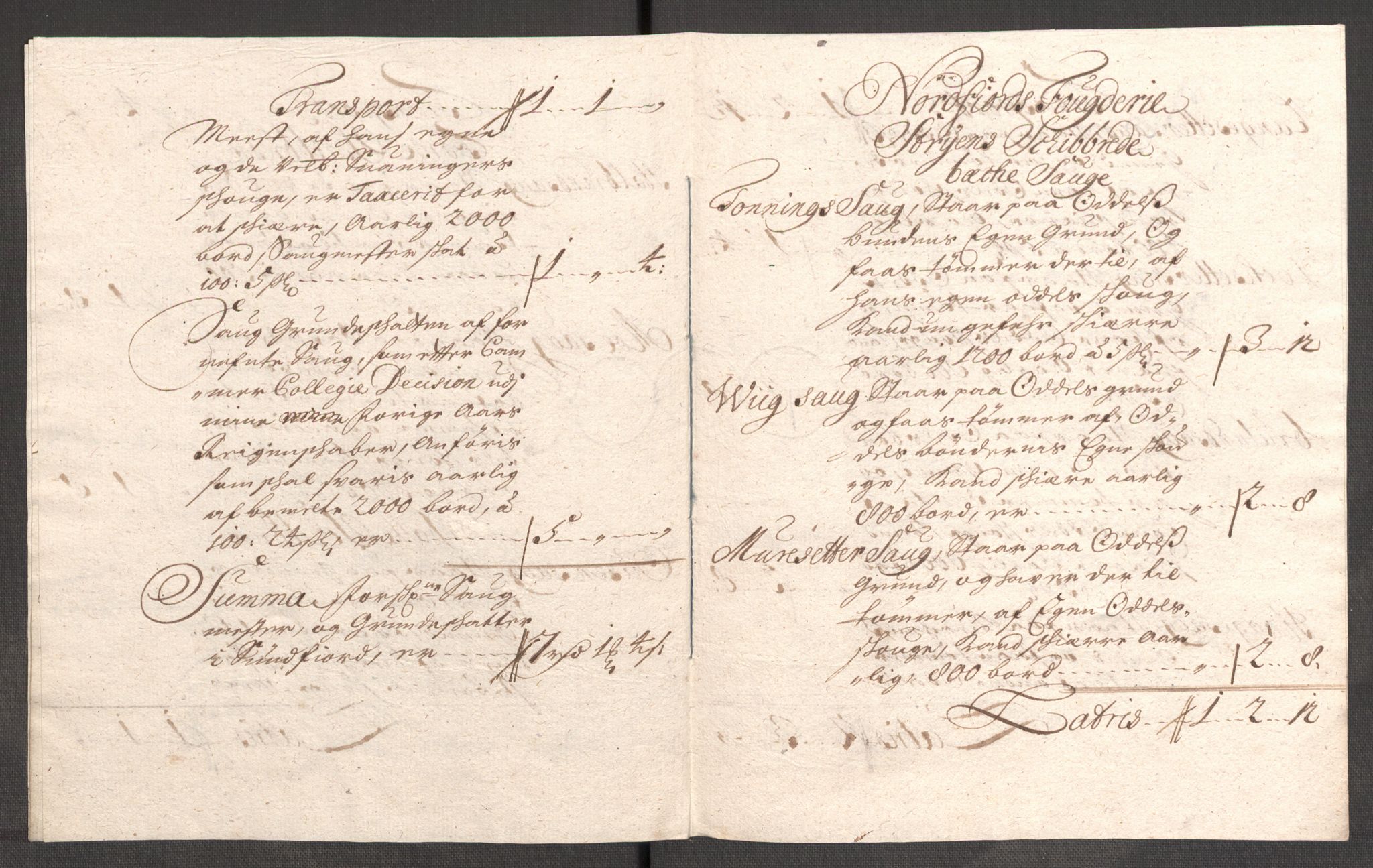 Rentekammeret inntil 1814, Reviderte regnskaper, Fogderegnskap, RA/EA-4092/R53/L3427: Fogderegnskap Sunn- og Nordfjord, 1703, p. 117