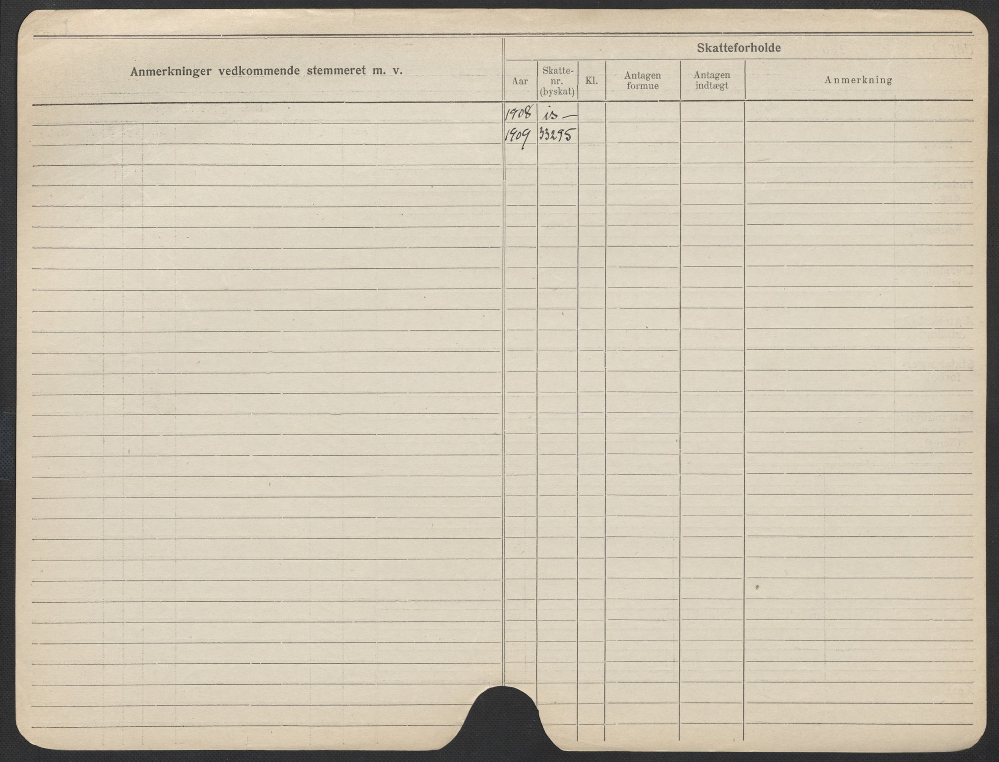 Oslo folkeregister, Registerkort, AV/SAO-A-11715/F/Fa/Fac/L0013: Kvinner, 1906-1914, p. 698b