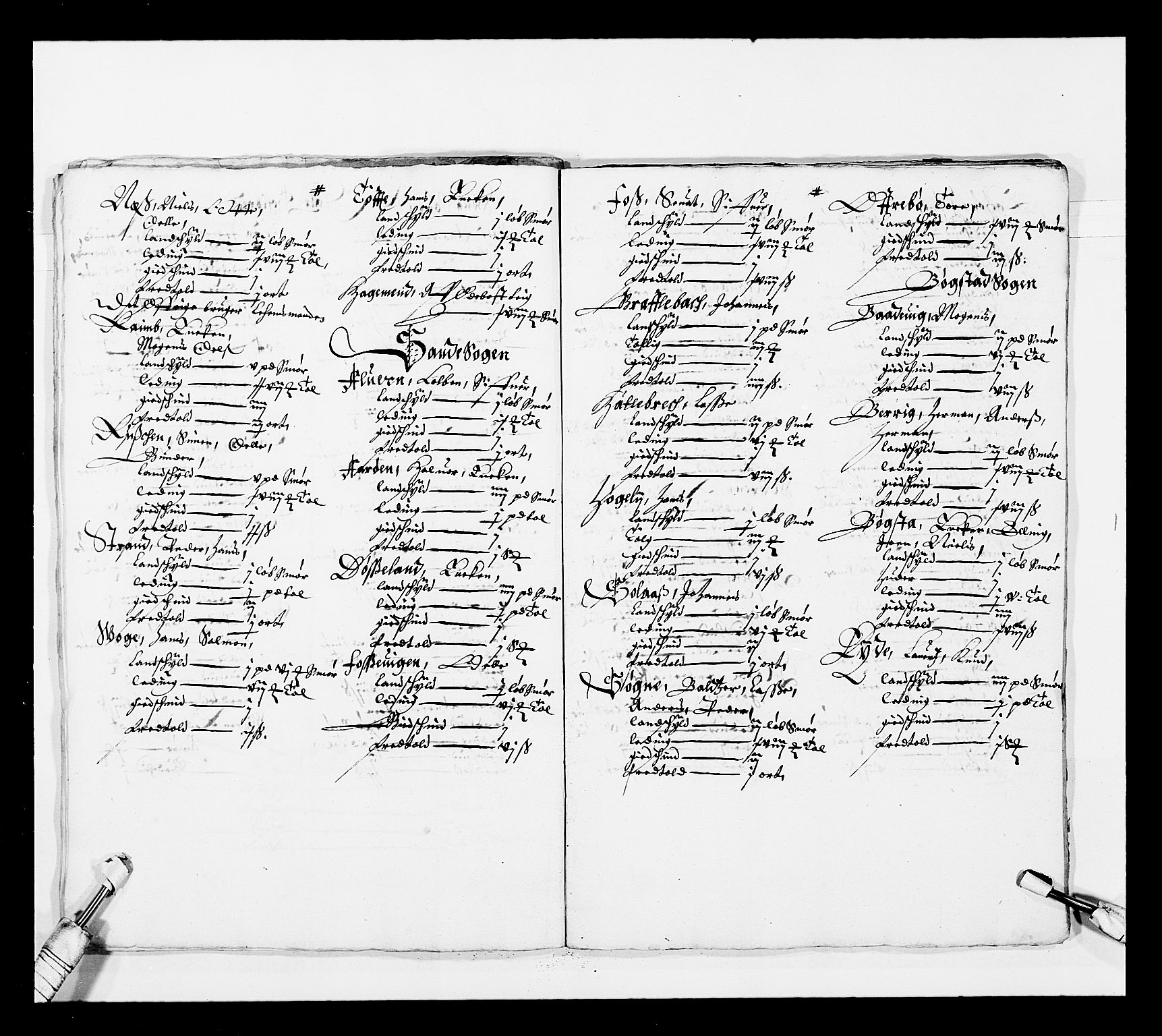 Stattholderembetet 1572-1771, RA/EA-2870/Ek/L0025/0001: Jordebøker 1633-1658: / Jordebøker for Bergenhus len, 1645-1646, p. 159