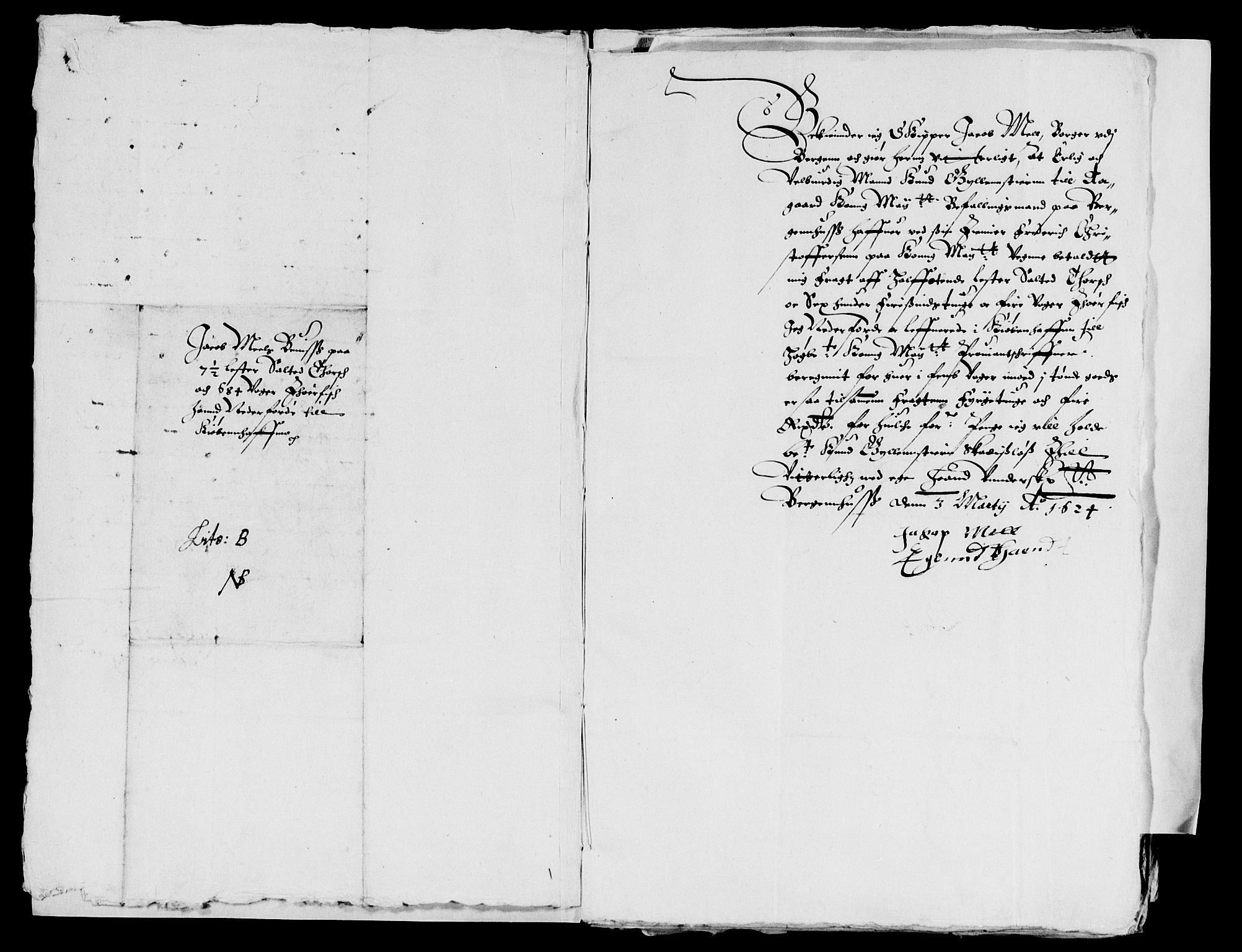 Rentekammeret inntil 1814, Reviderte regnskaper, Lensregnskaper, AV/RA-EA-5023/R/Rb/Rbt/L0035: Bergenhus len, 1622-1624