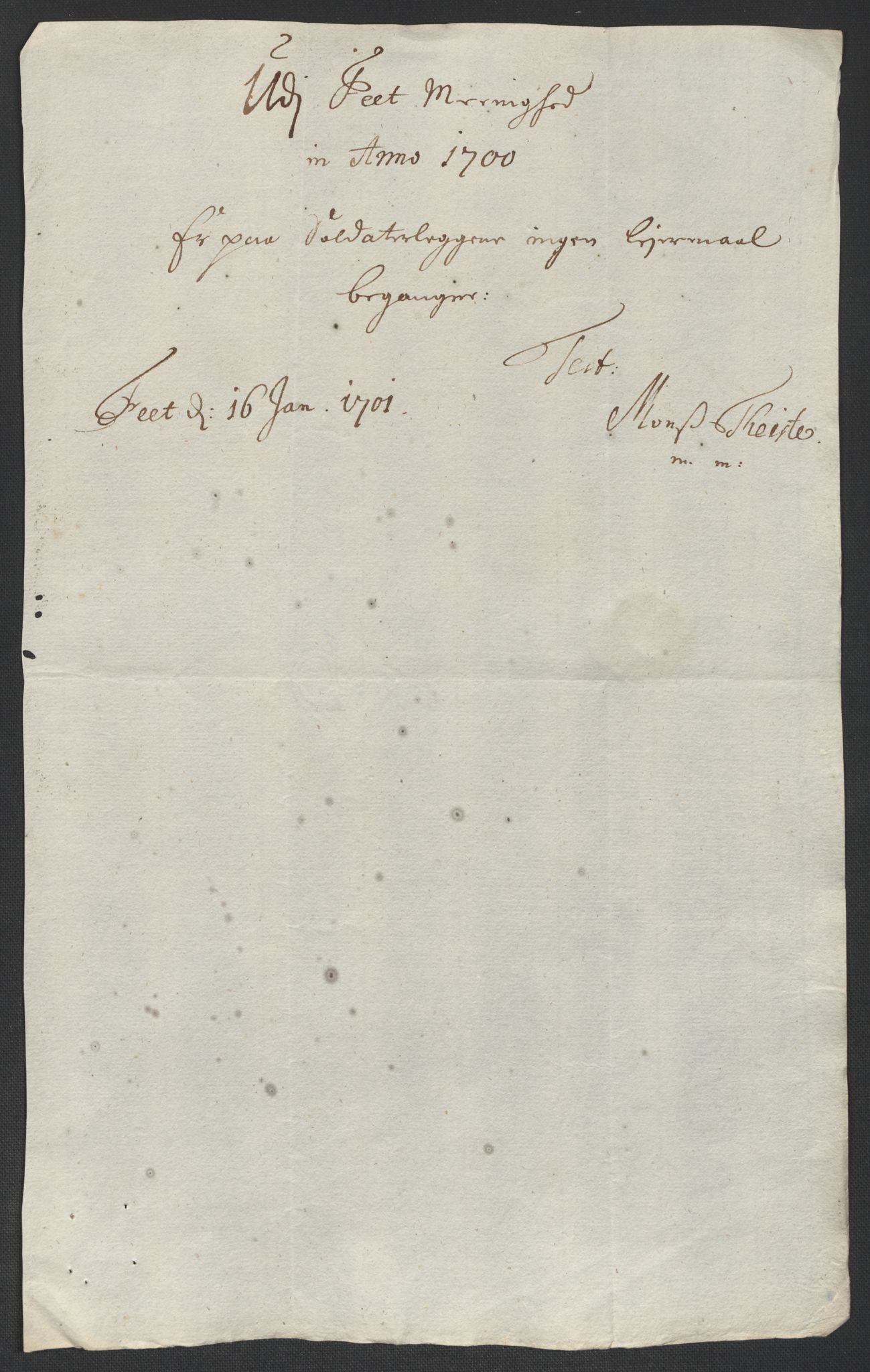 Rentekammeret inntil 1814, Reviderte regnskaper, Fogderegnskap, AV/RA-EA-4092/R11/L0583: Fogderegnskap Nedre Romerike, 1700, p. 62