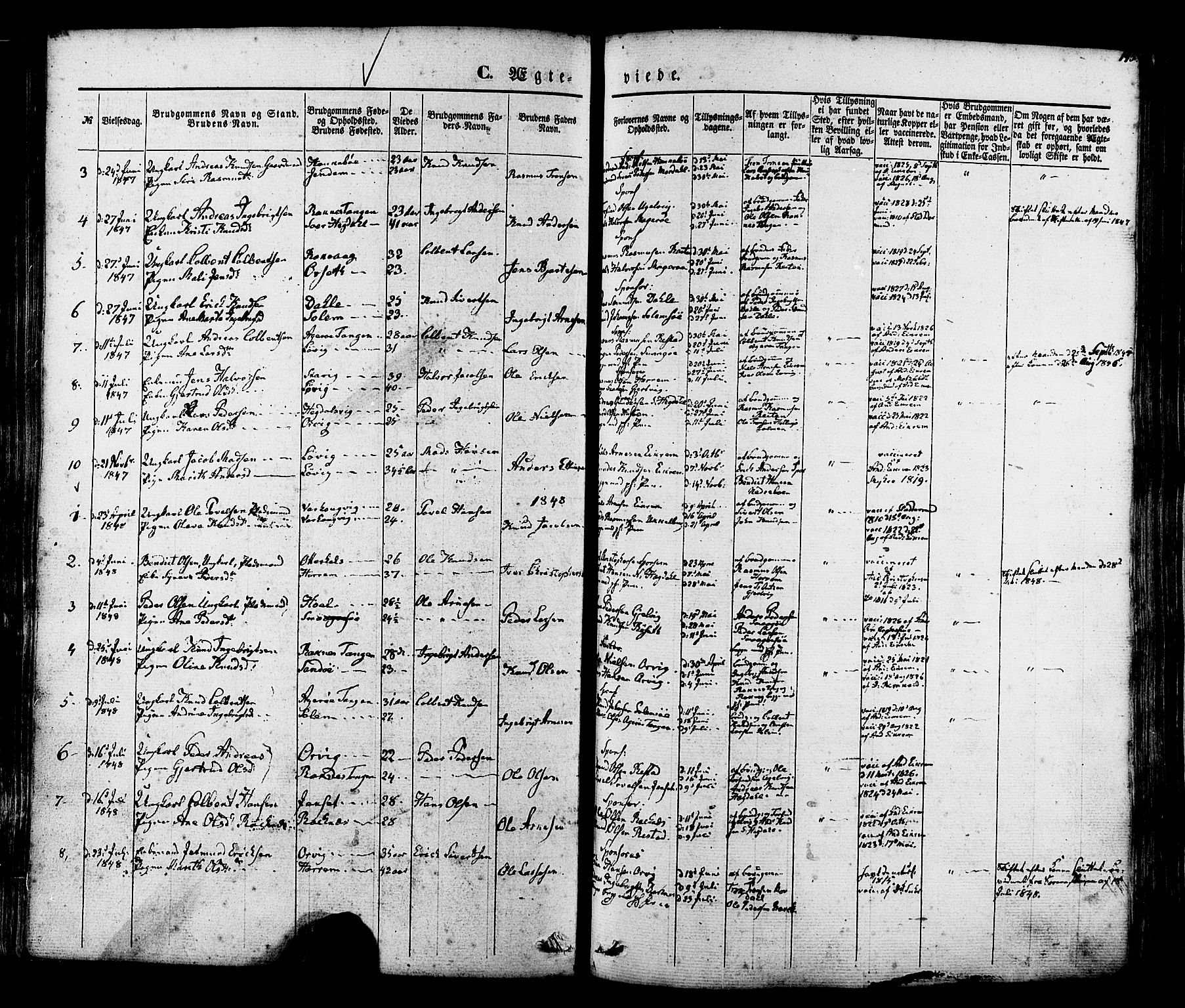 Ministerialprotokoller, klokkerbøker og fødselsregistre - Møre og Romsdal, SAT/A-1454/560/L0719: Parish register (official) no. 560A03, 1845-1872, p. 195