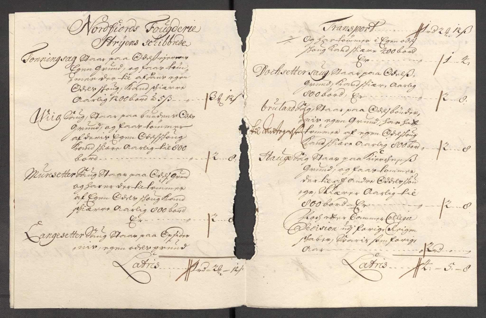 Rentekammeret inntil 1814, Reviderte regnskaper, Fogderegnskap, RA/EA-4092/R53/L3429: Fogderegnskap Sunn- og Nordfjord, 1705, p. 72
