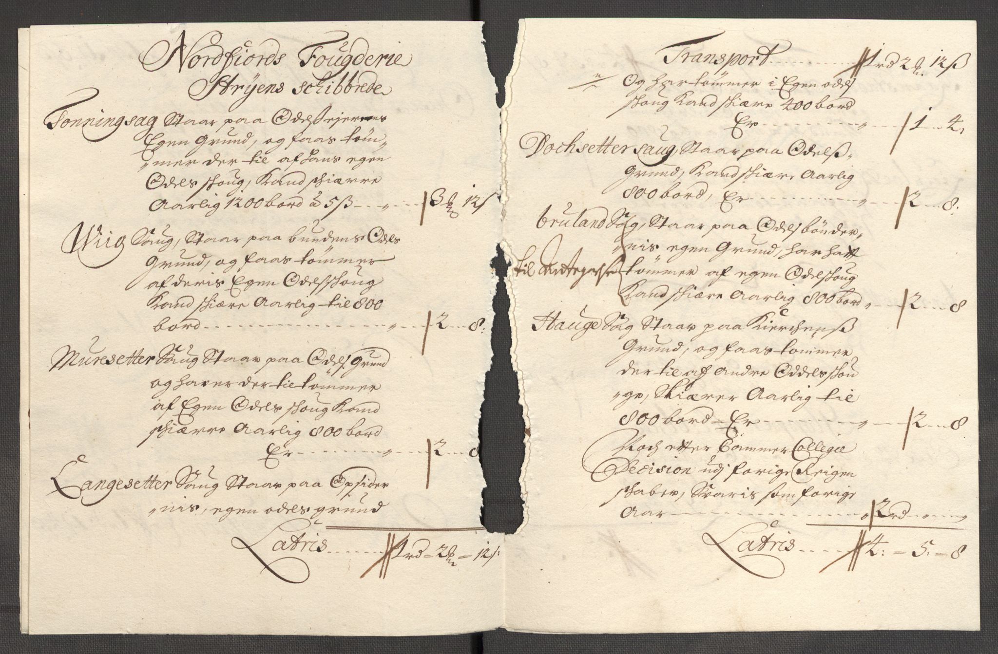 Rentekammeret inntil 1814, Reviderte regnskaper, Fogderegnskap, AV/RA-EA-4092/R53/L3429: Fogderegnskap Sunn- og Nordfjord, 1705, p. 72