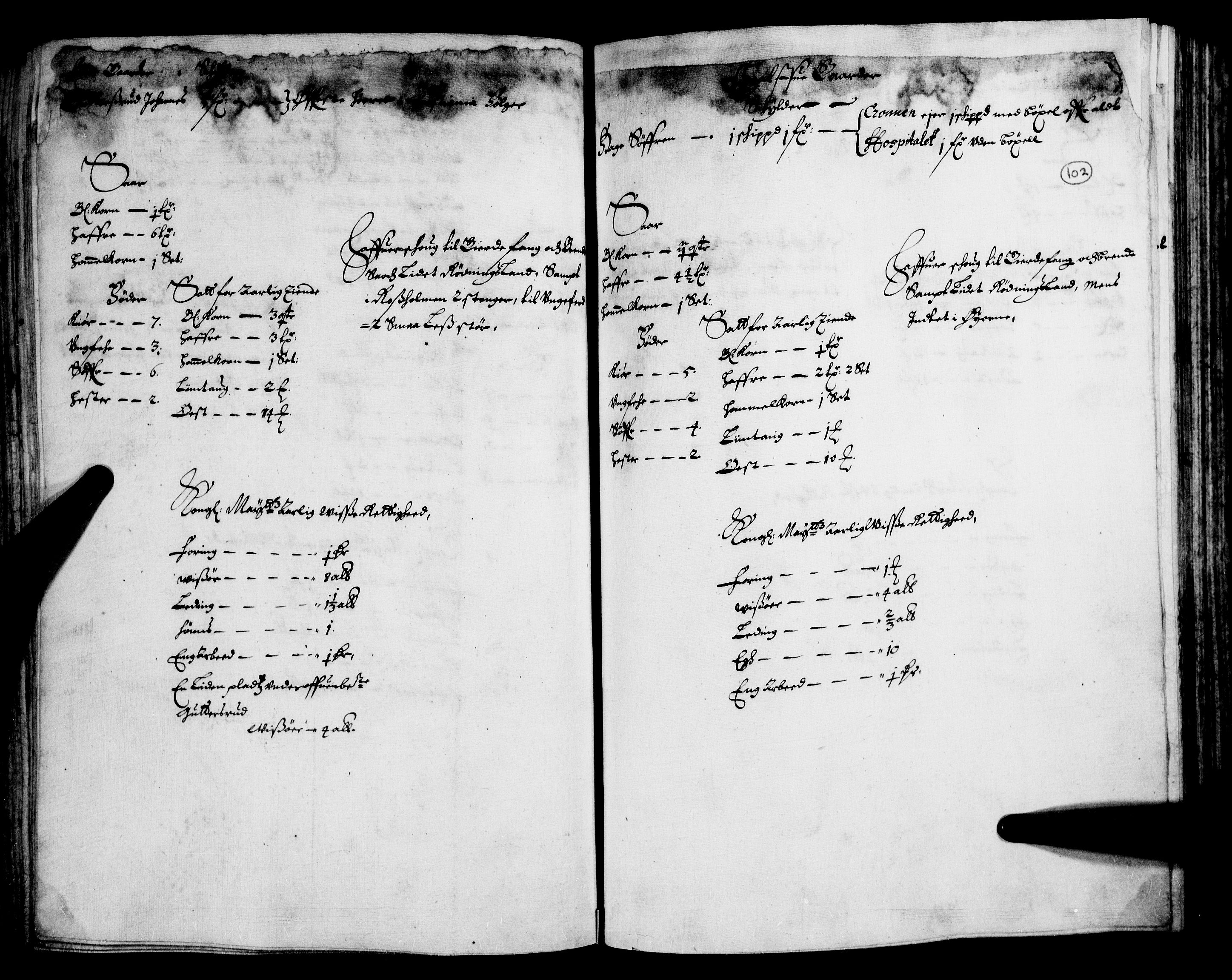 Rentekammeret inntil 1814, Realistisk ordnet avdeling, AV/RA-EA-4070/N/Nb/Nba/L0007: Nedre Romerike fogderi, 1. del, 1666, p. 101b-102a