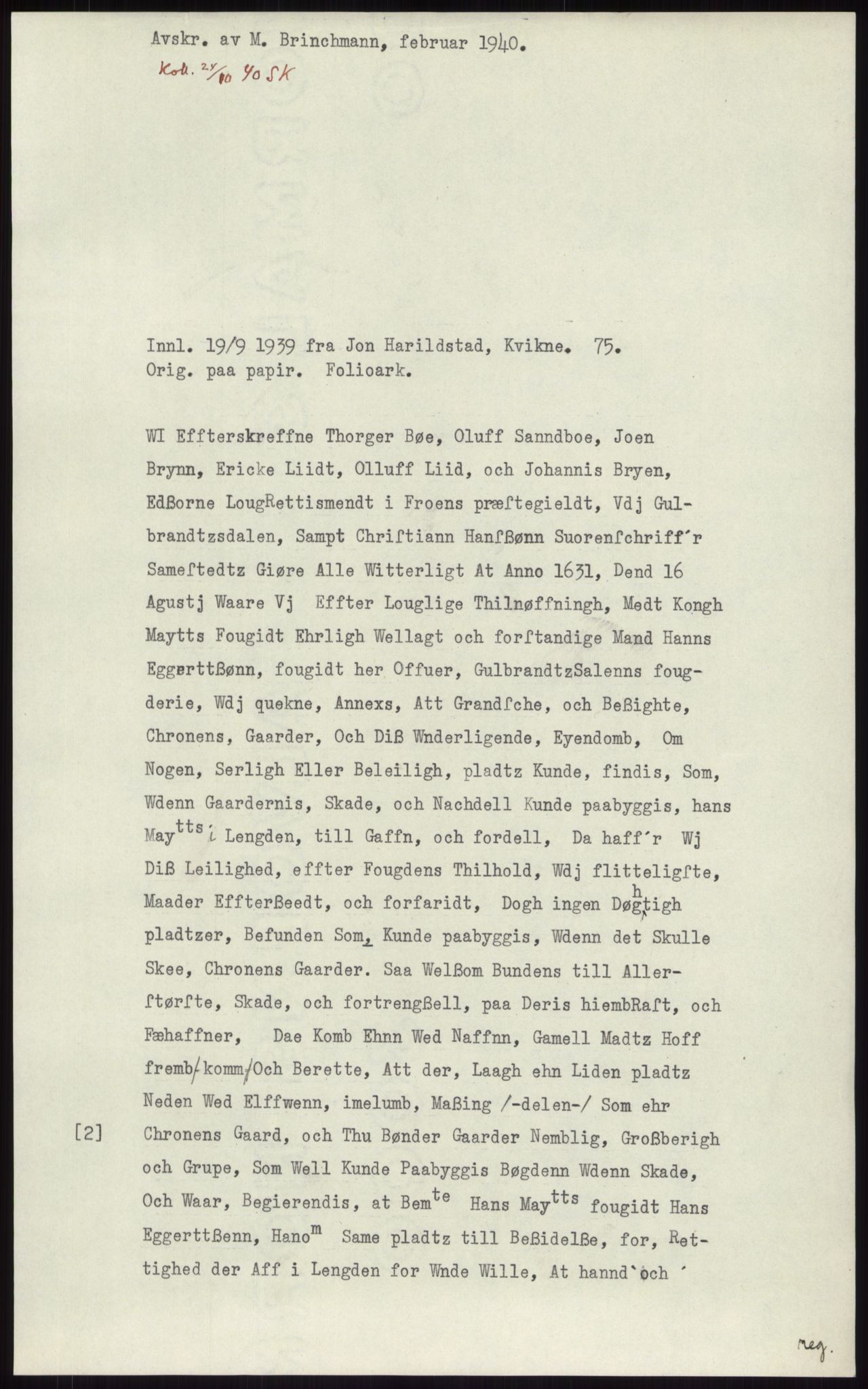 Samlinger til kildeutgivelse, Diplomavskriftsamlingen, RA/EA-4053/H/Ha, p. 2766