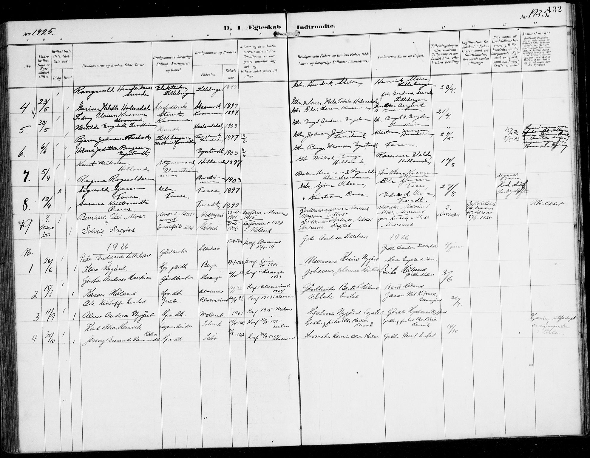 Alversund Sokneprestembete, AV/SAB-A-73901/H/Ha/Haa/Haaa/L0003: Parish register (official) no. A 3, 1897-1926, p. 132