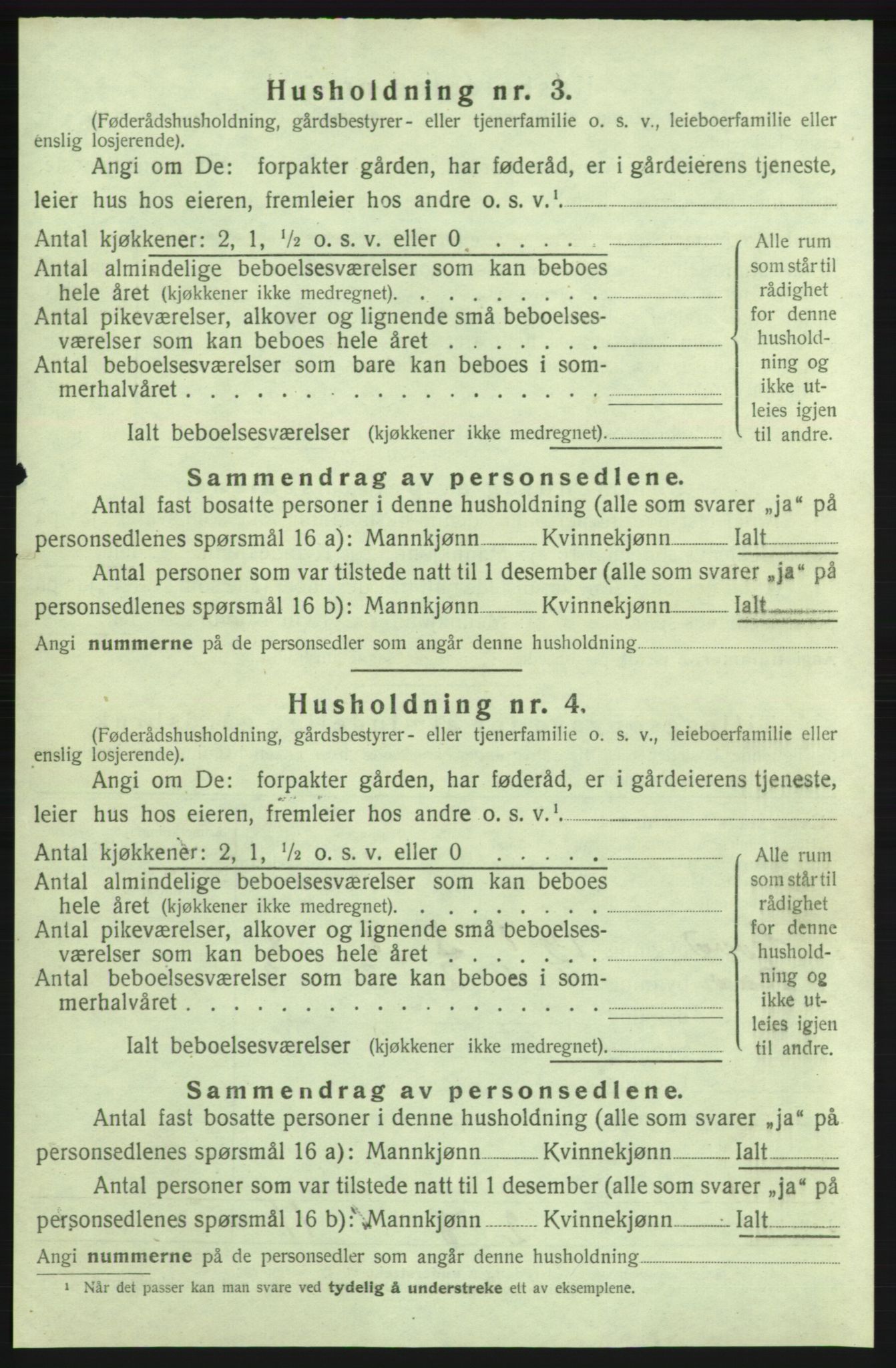 SAB, 1920 census for Kvinnherad, 1920, p. 1202