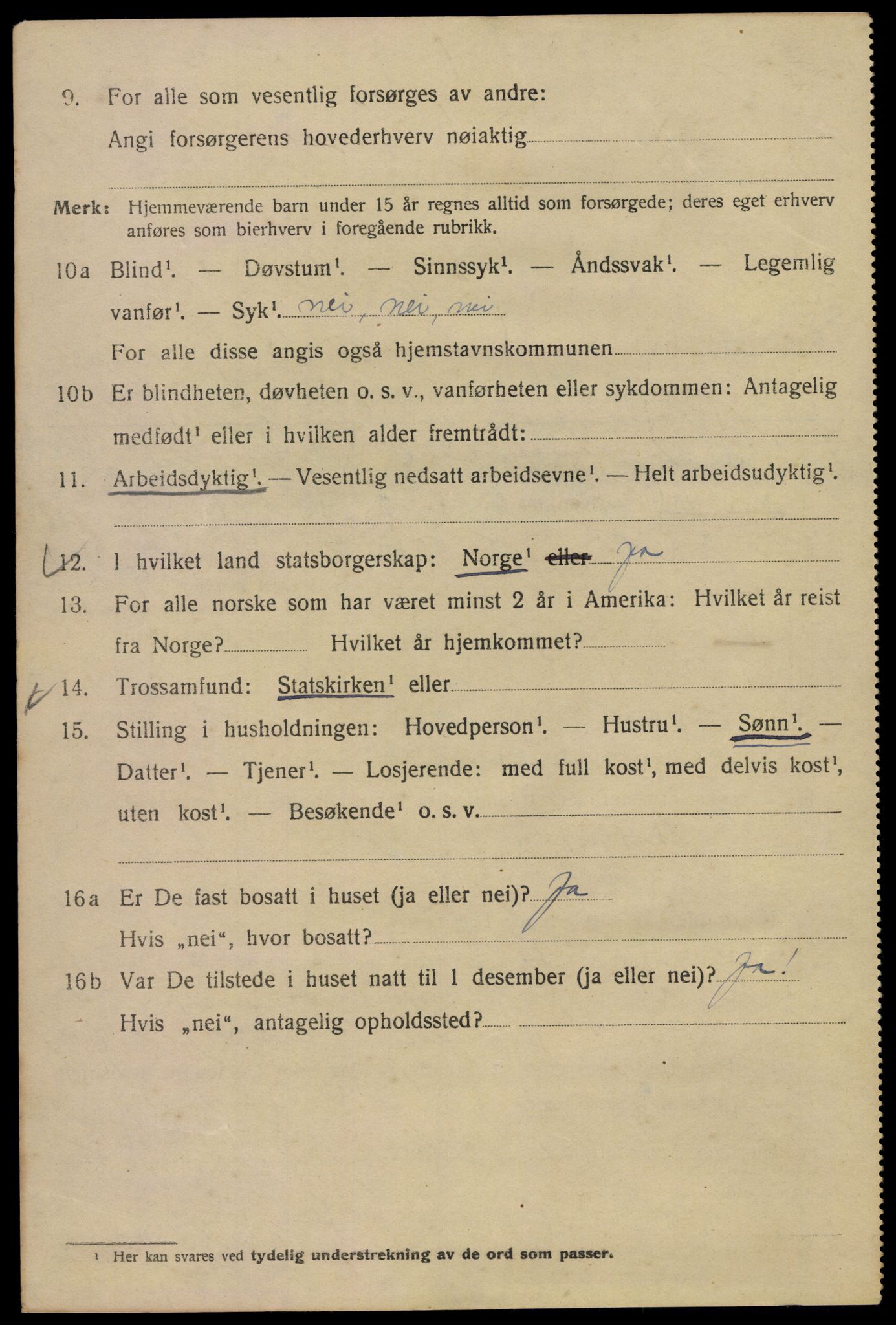 SAO, 1920 census for Kristiania, 1920, p. 409076