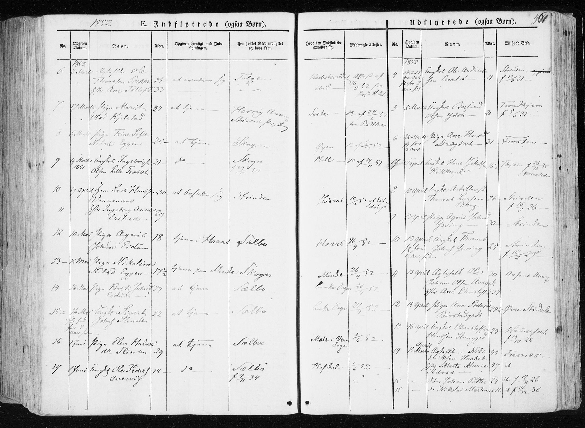 Ministerialprotokoller, klokkerbøker og fødselsregistre - Nord-Trøndelag, SAT/A-1458/709/L0074: Parish register (official) no. 709A14, 1845-1858, p. 561