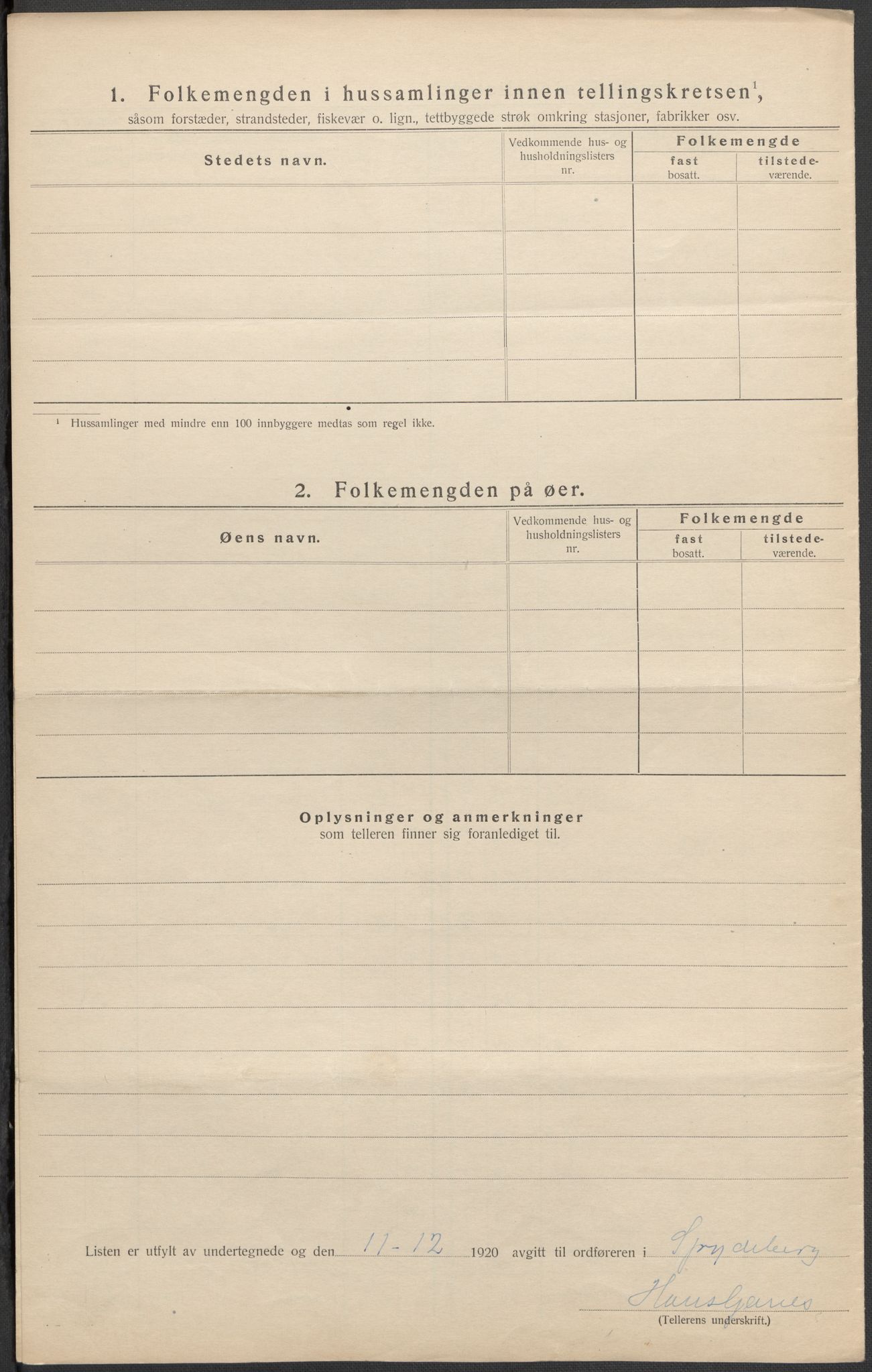 SAO, 1920 census for Spydeberg, 1920, p. 21