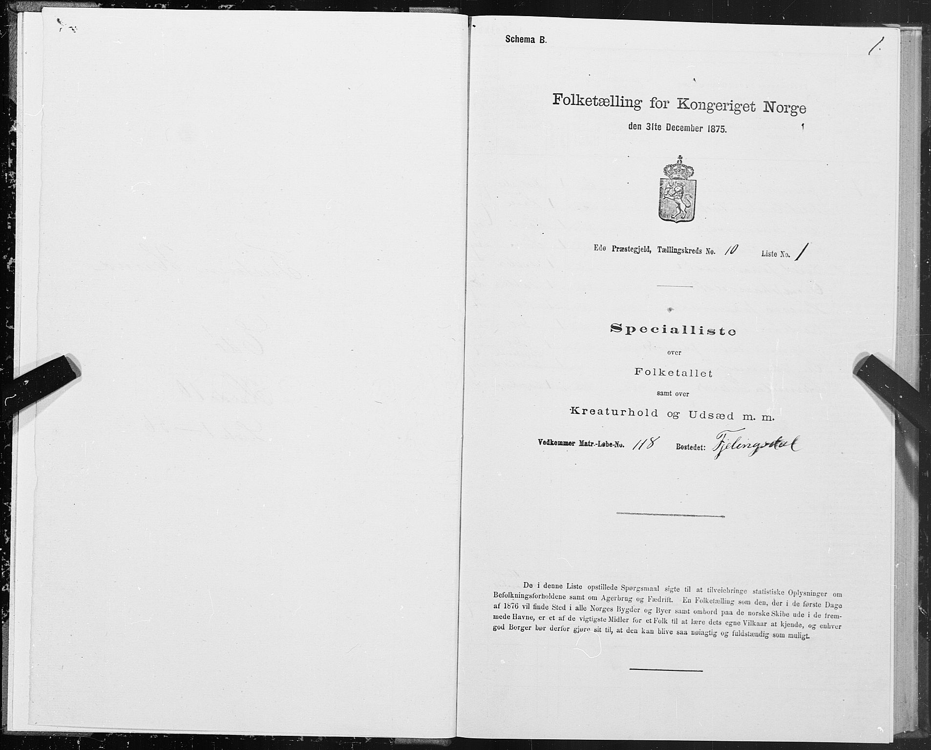 SAT, 1875 census for 1573P Edøy, 1875, p. 5001