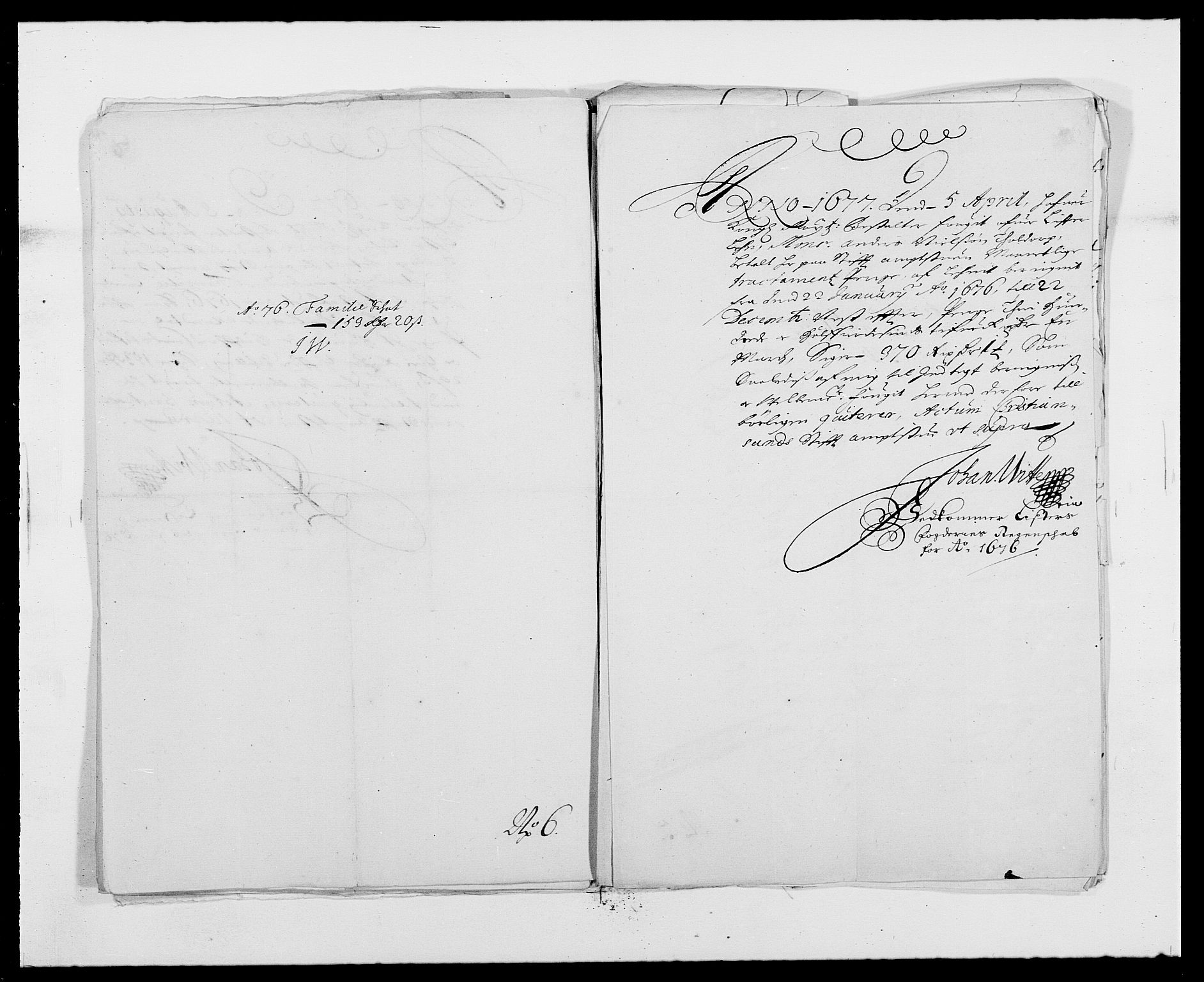 Rentekammeret inntil 1814, Reviderte regnskaper, Fogderegnskap, AV/RA-EA-4092/R41/L2529: Fogderegnskap Lista, 1675-1676, p. 221