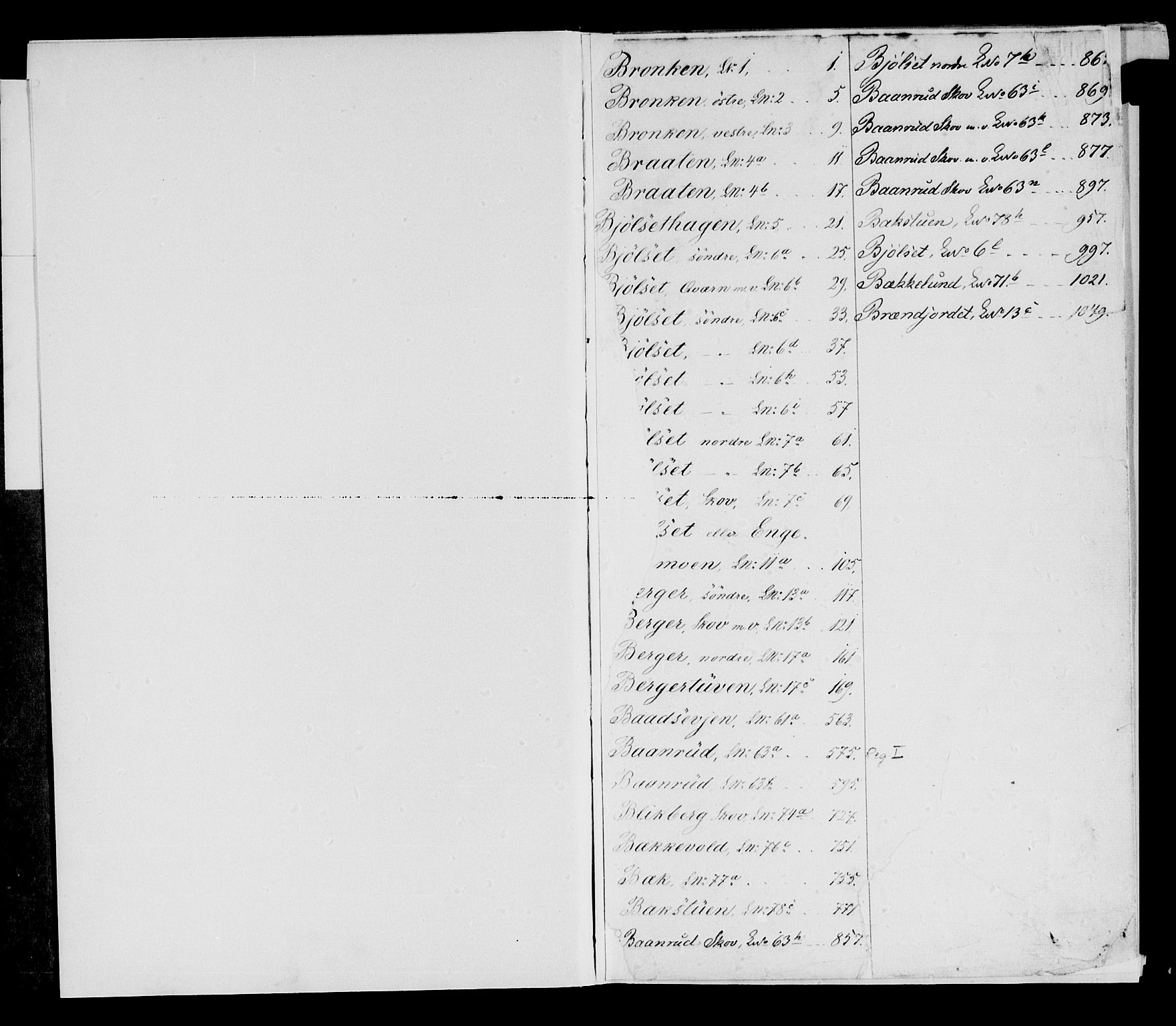 Sør-Østerdal sorenskriveri, SAH/TING-018/H/Ha/Haa/L0001: Mortgage register no. 1, 1801-1888