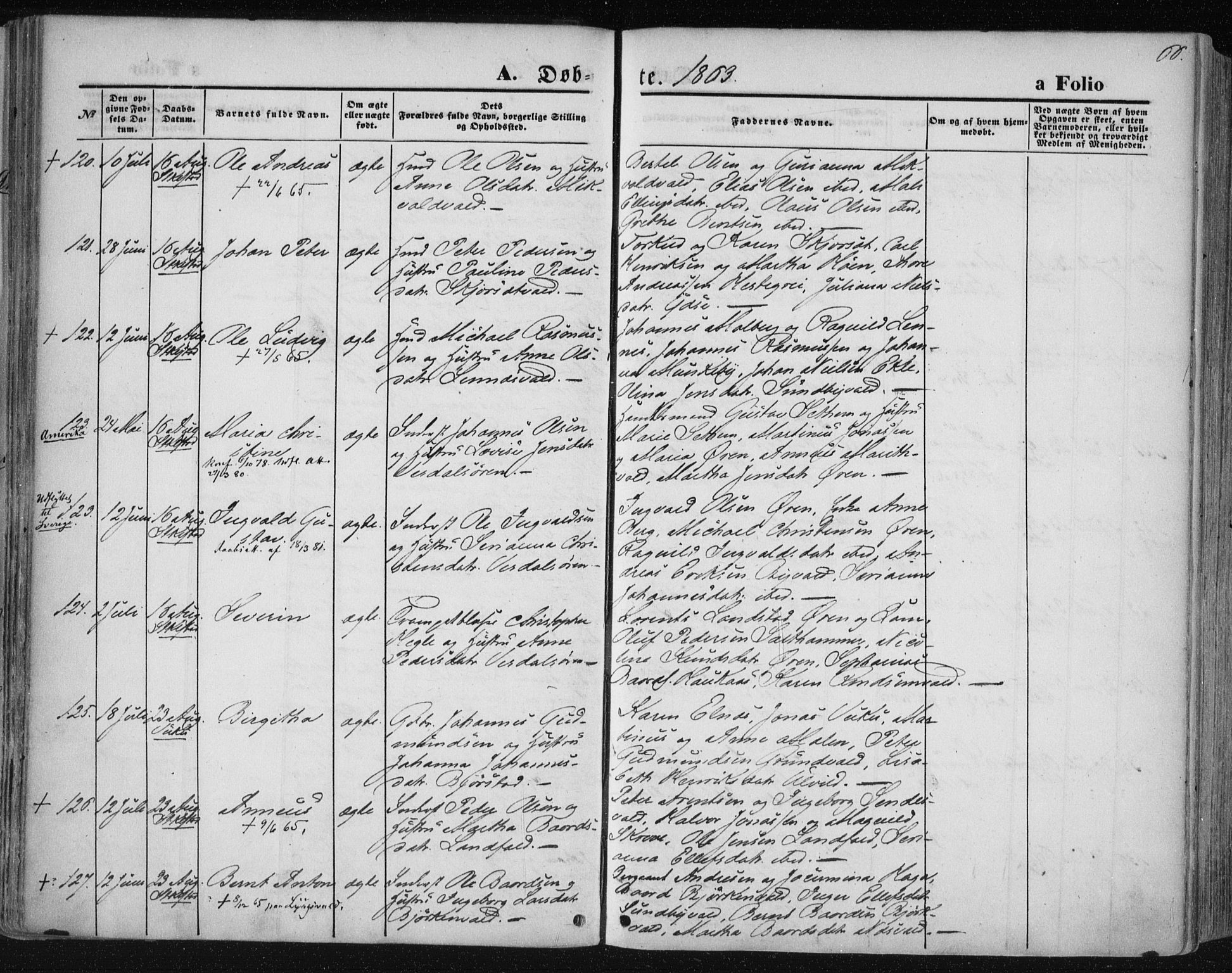 Ministerialprotokoller, klokkerbøker og fødselsregistre - Nord-Trøndelag, AV/SAT-A-1458/723/L0241: Parish register (official) no. 723A10, 1860-1869, p. 66