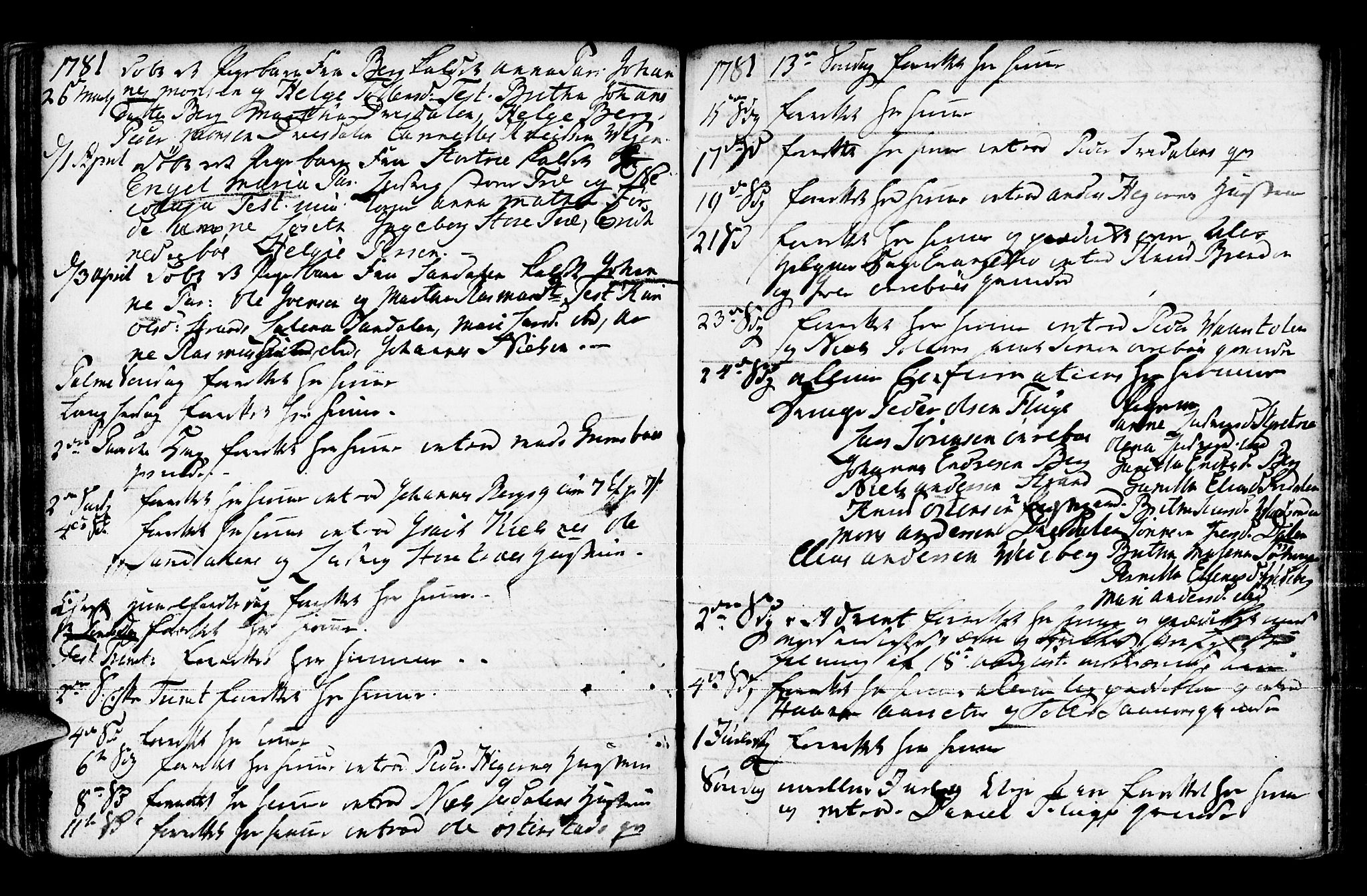 Jølster sokneprestembete, AV/SAB-A-80701/H/Haa/Haaa/L0003: Parish register (official) no. A 3, 1748-1789, p. 174