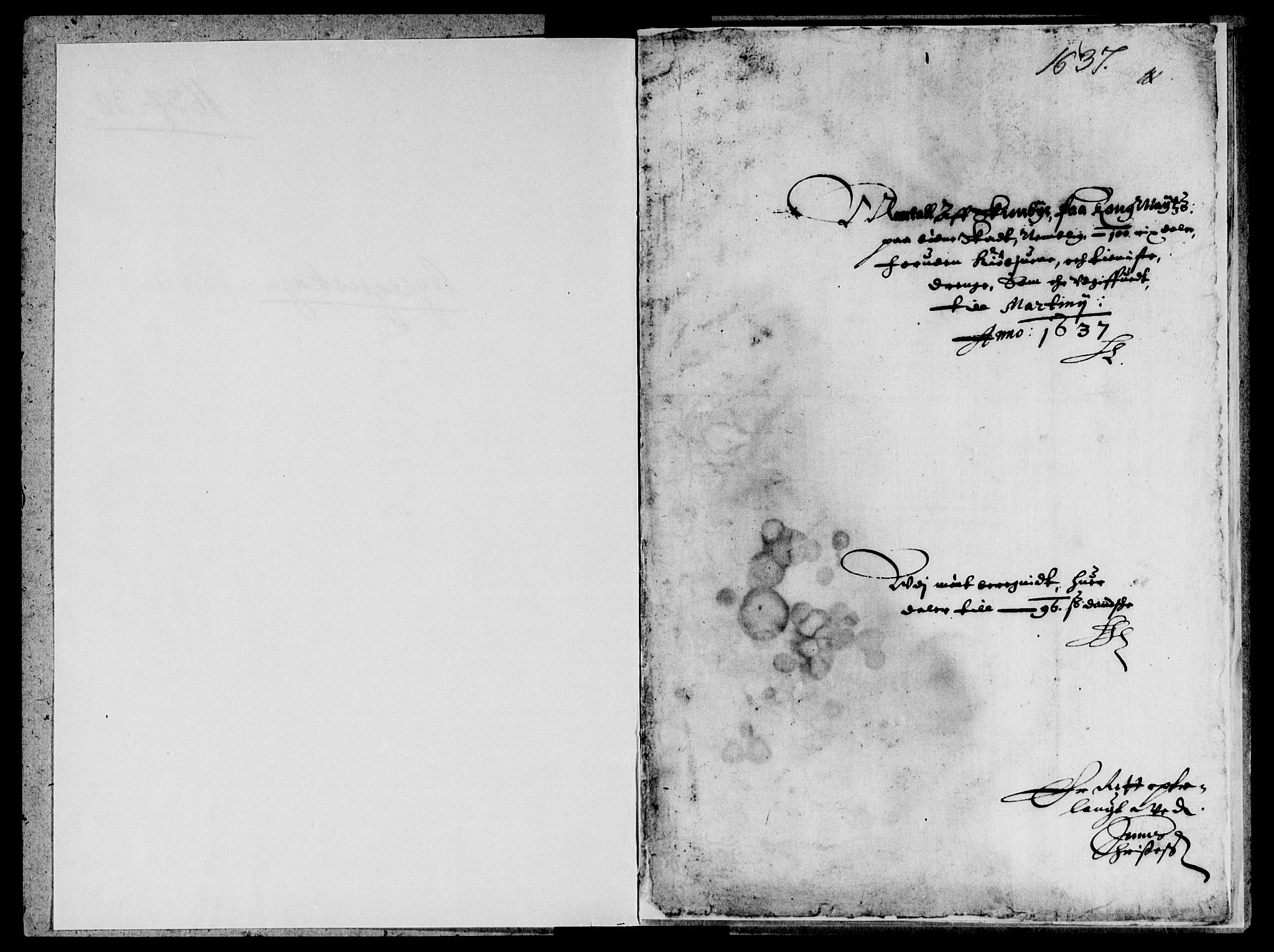 Rentekammeret inntil 1814, Reviderte regnskaper, Lensregnskaper, AV/RA-EA-5023/R/Rb/Rbp/L0020: Bratsberg len, 1637-1638