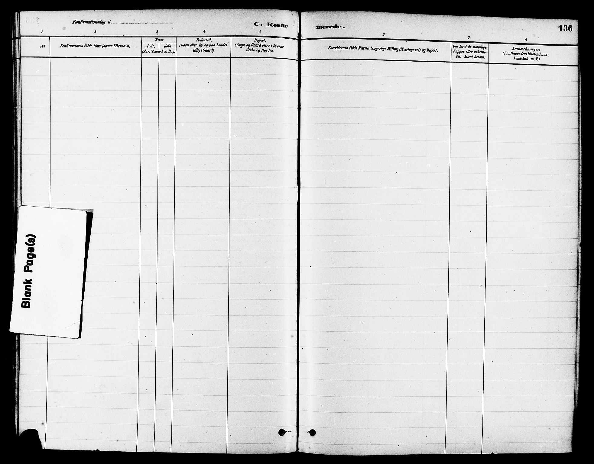 Eigersund sokneprestkontor, AV/SAST-A-101807/S08/L0017: Parish register (official) no. A 14, 1879-1892, p. 136