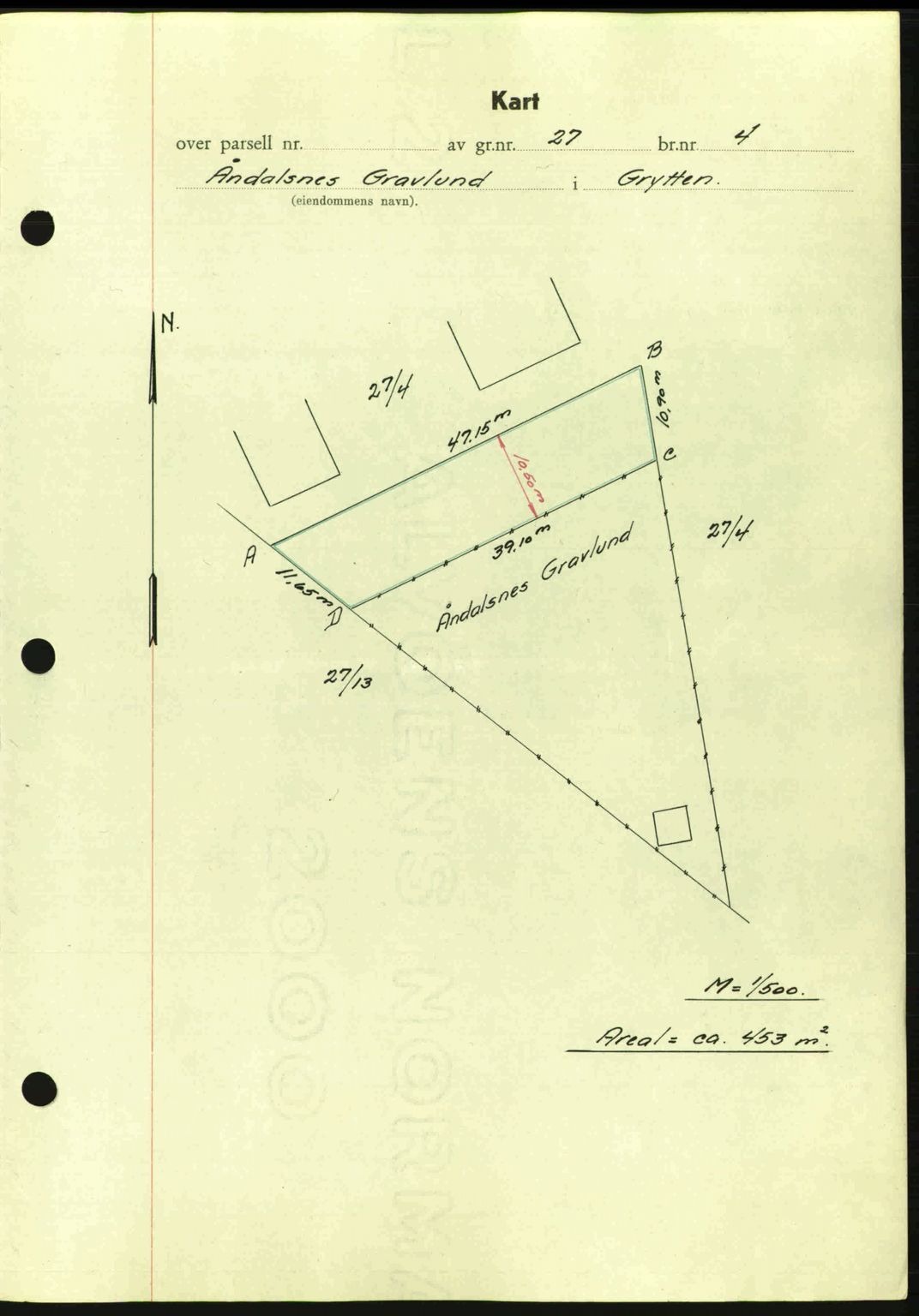 Romsdal sorenskriveri, AV/SAT-A-4149/1/2/2C: Mortgage book no. A17, 1944-1945, Diary no: : 1718/1944