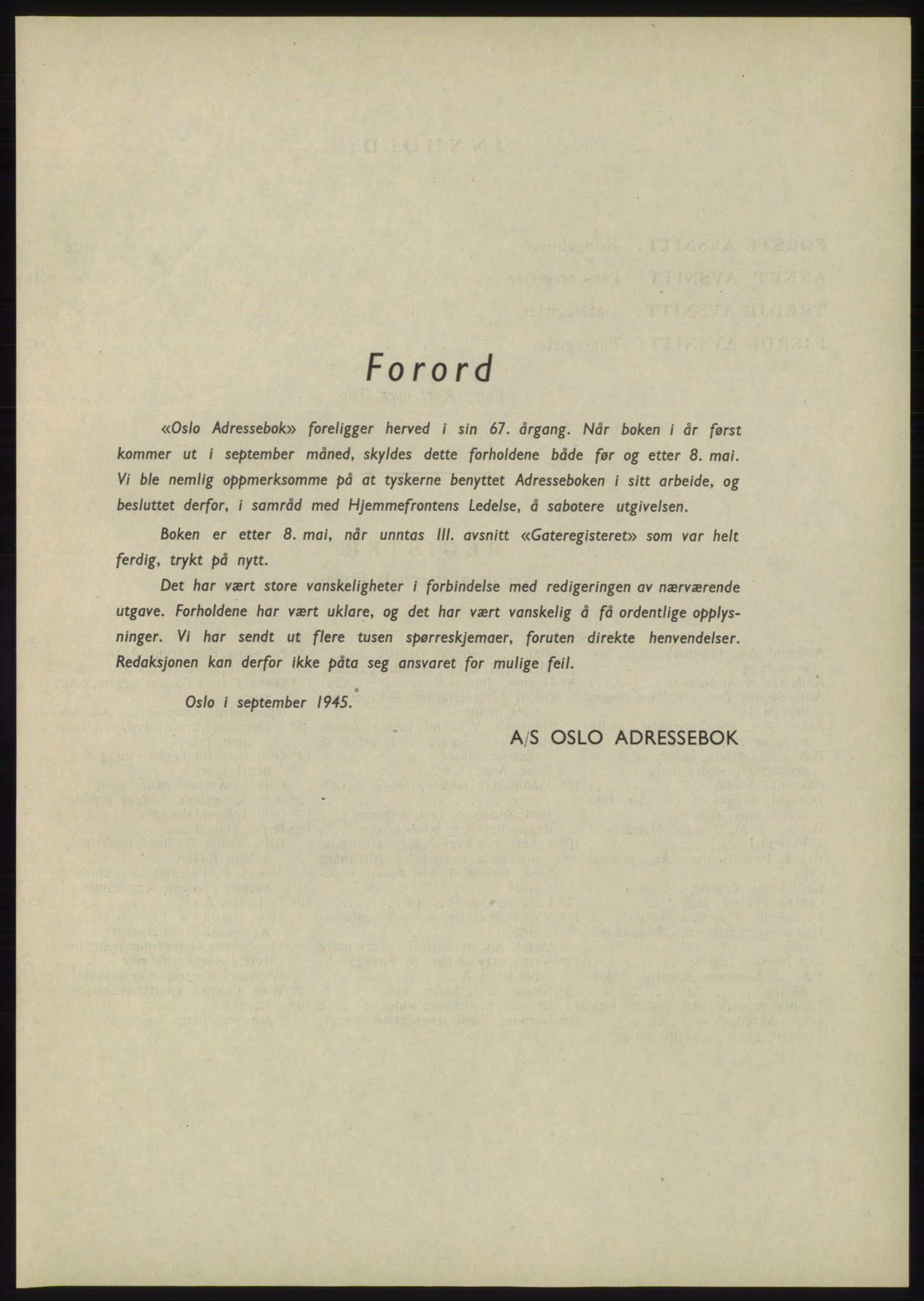 Kristiania/Oslo adressebok, PUBL/-, 1945, p. 27
