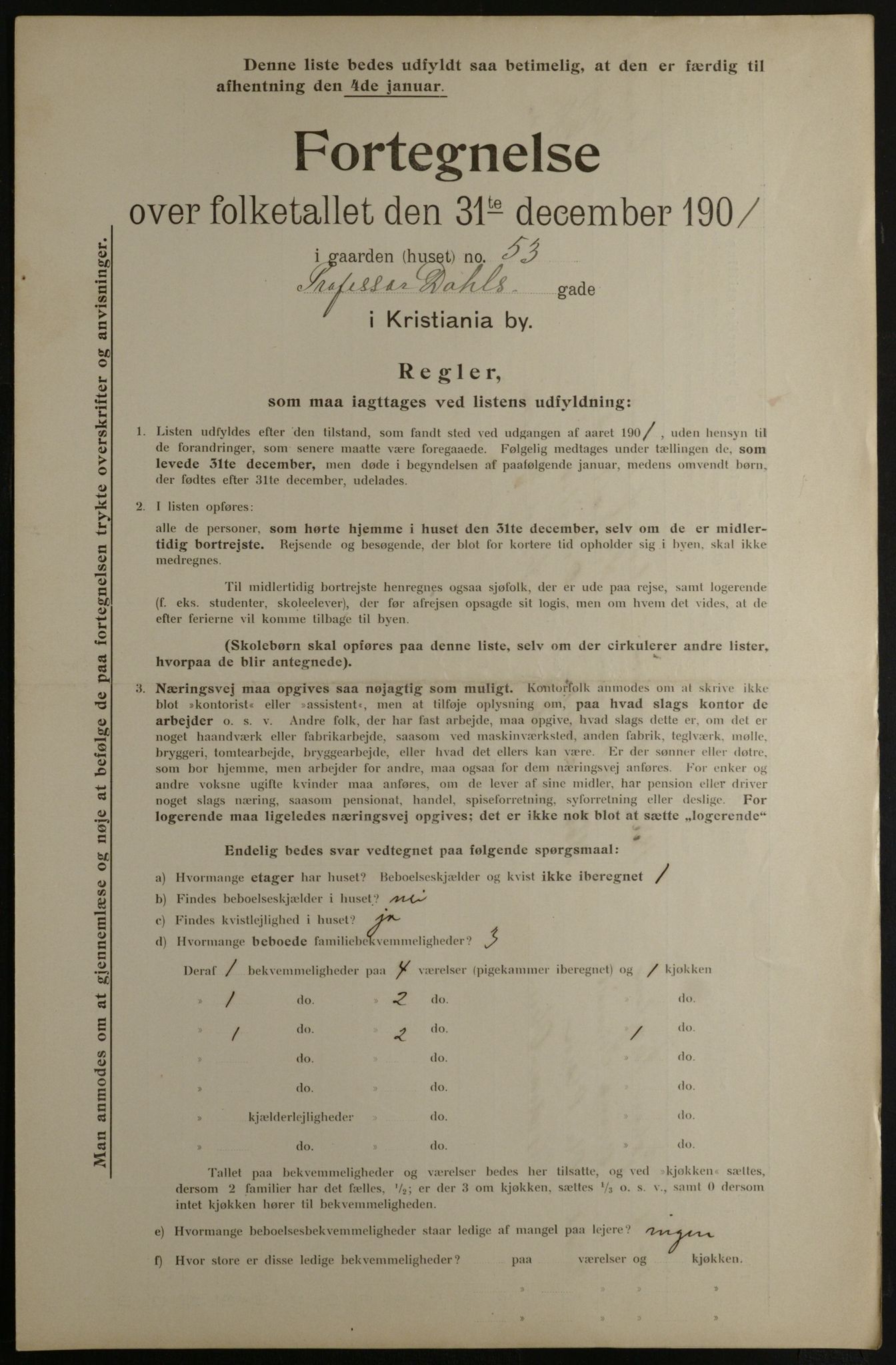 OBA, Municipal Census 1901 for Kristiania, 1901, p. 12573