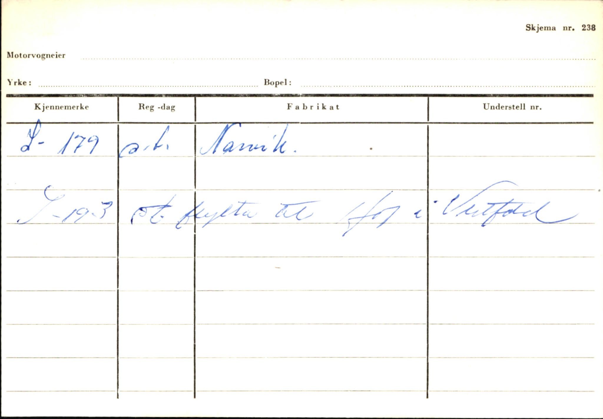 Statens vegvesen, Sogn og Fjordane vegkontor, AV/SAB-A-5301/4/F/L0145: Registerkort Vågsøy S-Å. Årdal I-P, 1945-1975, p. 2036