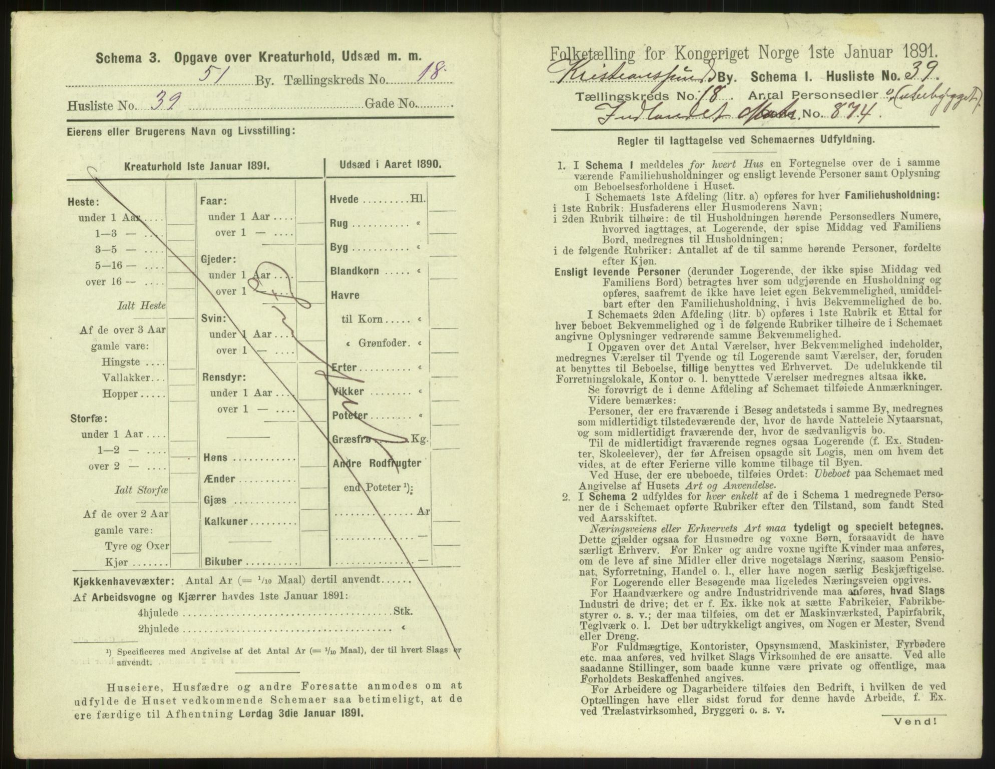 RA, 1891 census for 1503 Kristiansund, 1891, p. 1930