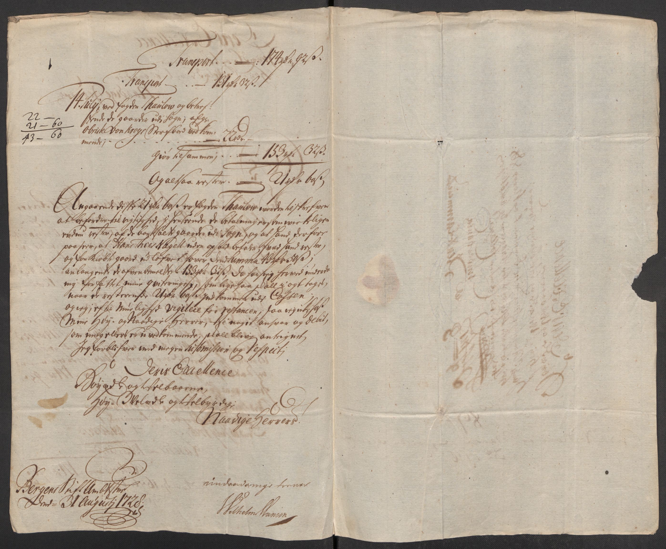 Rentekammeret inntil 1814, Reviderte regnskaper, Fogderegnskap, AV/RA-EA-4092/R51/L3199: Fogderegnskap Nordhordland og Voss, 1716, p. 321