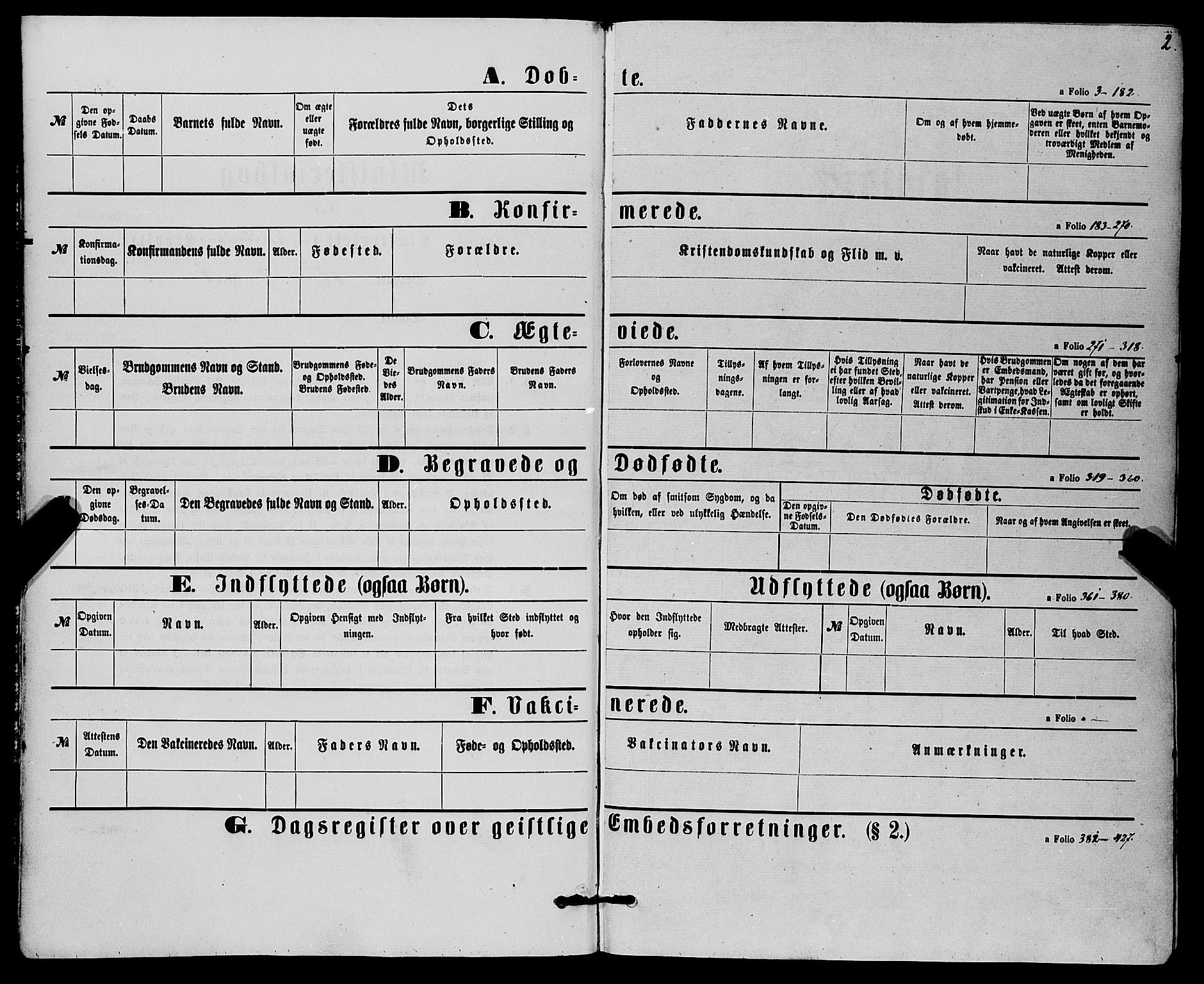 Haus sokneprestembete, AV/SAB-A-75601/H/Haa: Parish register (official) no. A 18, 1871-1877, p. 2
