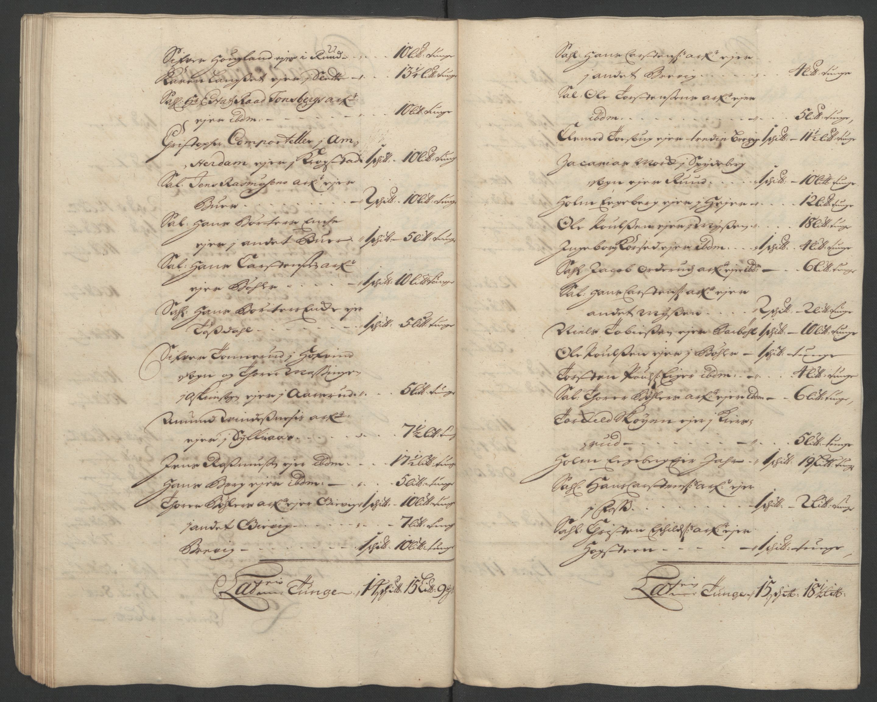 Rentekammeret inntil 1814, Reviderte regnskaper, Fogderegnskap, AV/RA-EA-4092/R11/L0590: Fogderegnskap Nedre Romerike, 1706-1707, p. 343