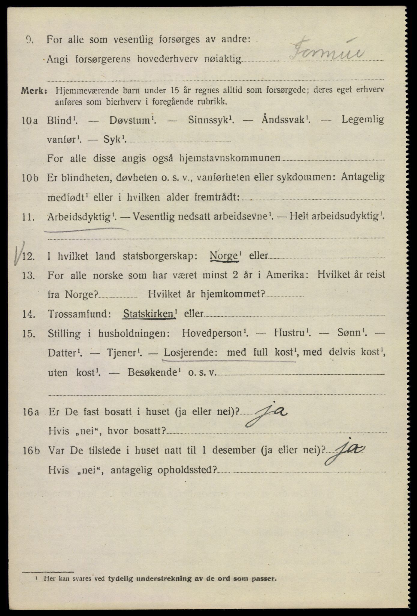 SAO, 1920 census for Kristiania, 1920, p. 570006