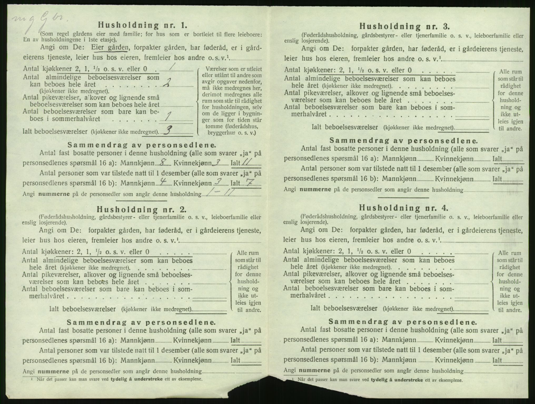 SAST, 1920 census for Tysvær, 1920, p. 49