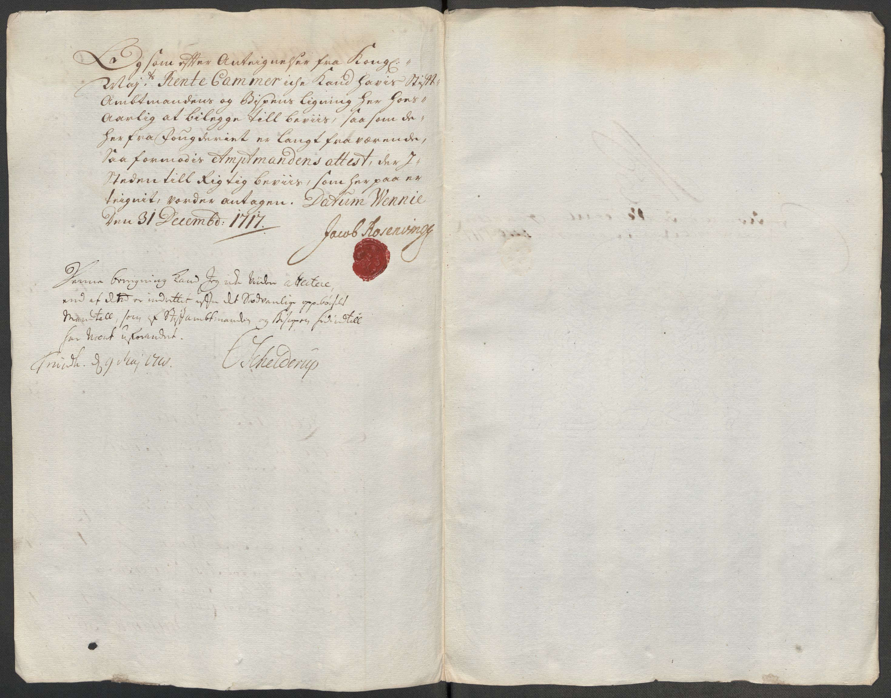 Rentekammeret inntil 1814, Reviderte regnskaper, Fogderegnskap, AV/RA-EA-4092/R67/L4683: Fogderegnskap Vesterålen, Andenes og Lofoten, 1717, p. 70