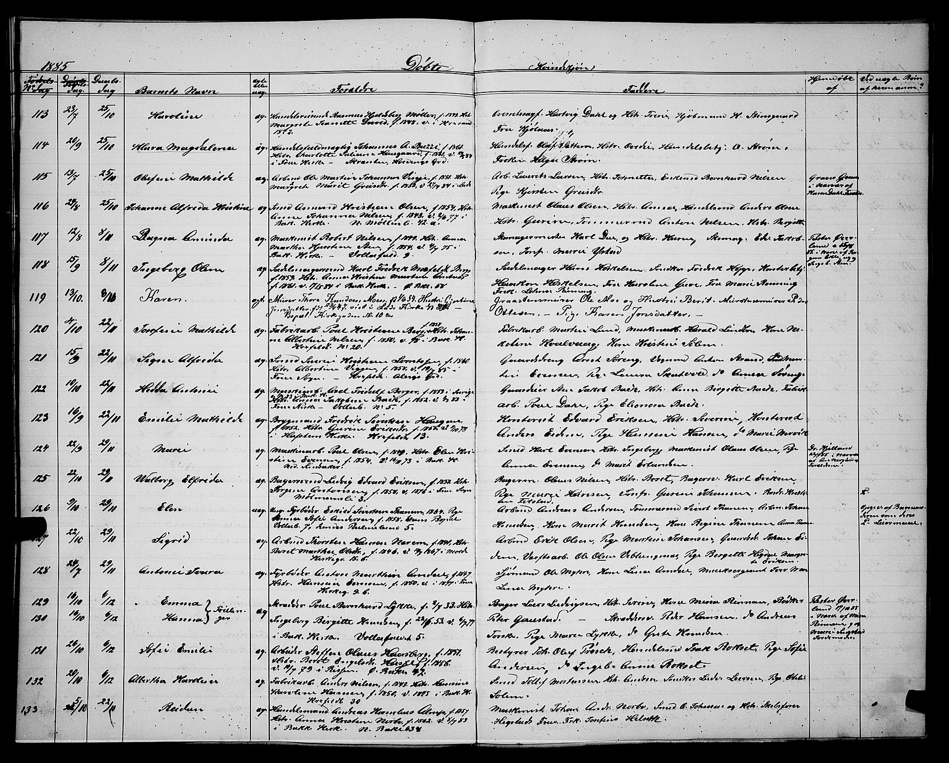 Ministerialprotokoller, klokkerbøker og fødselsregistre - Sør-Trøndelag, SAT/A-1456/604/L0220: Parish register (copy) no. 604C03, 1870-1885, p. 233i