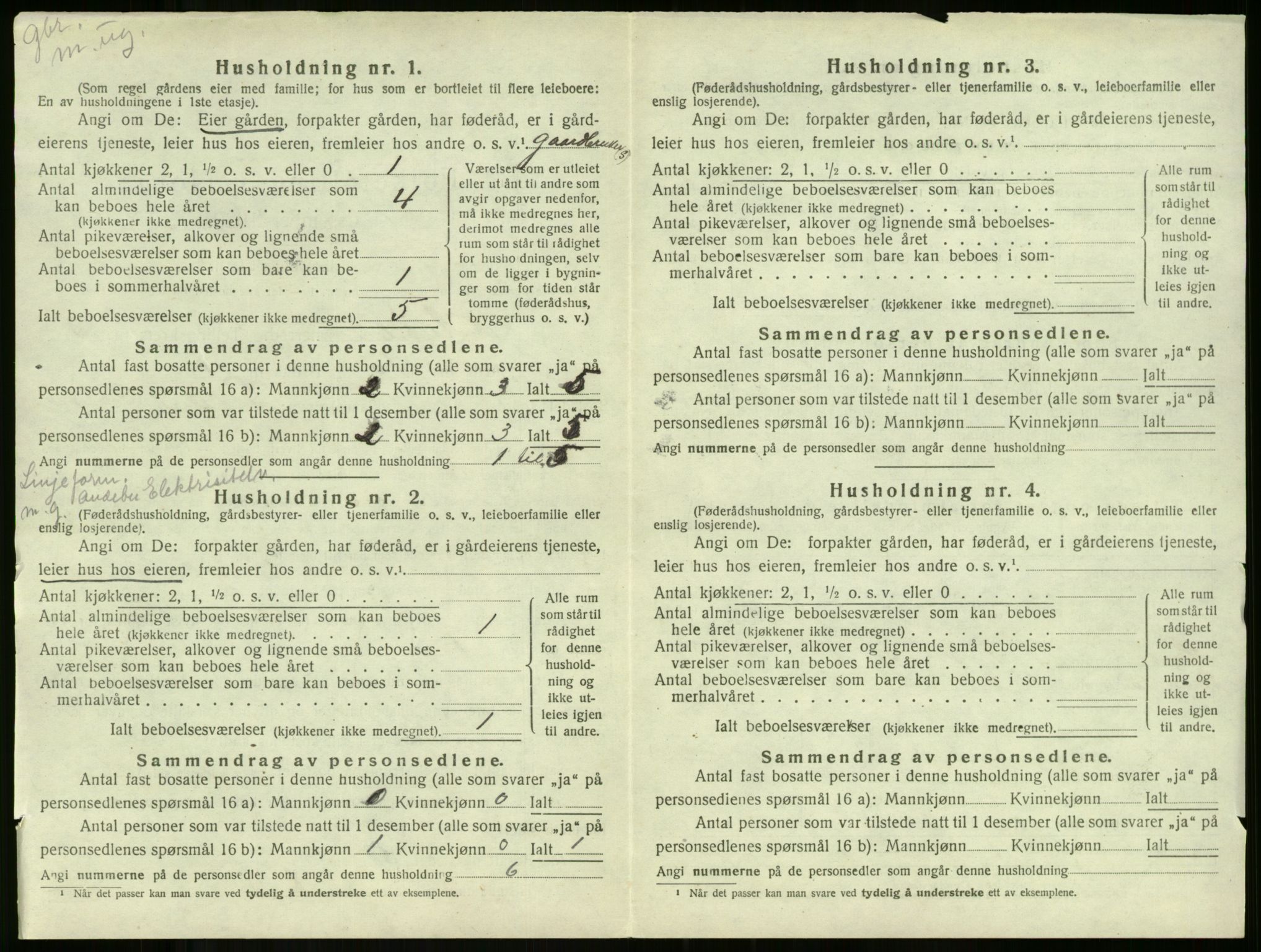 SAKO, 1920 census for Andebu, 1920, p. 186