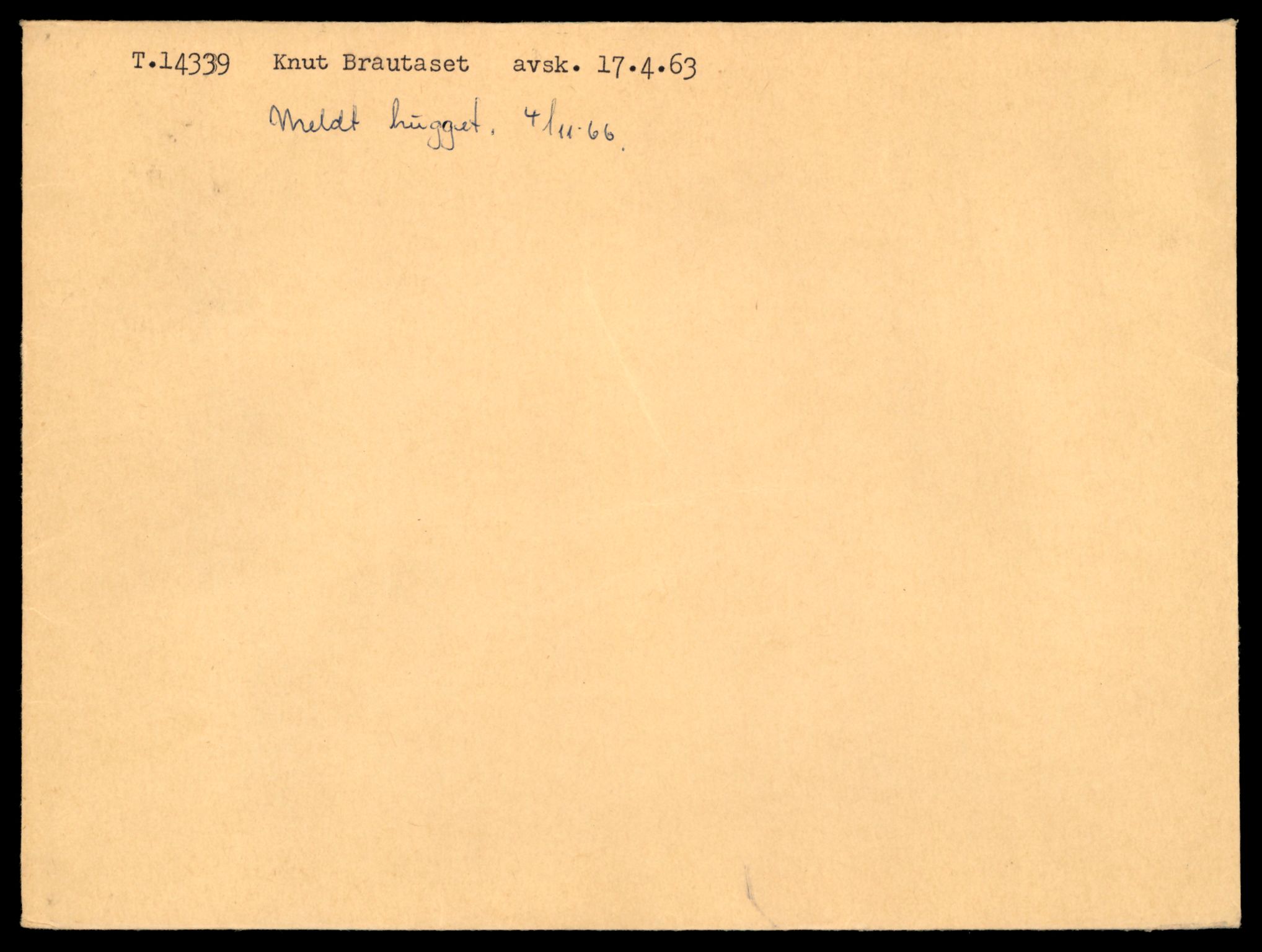 Møre og Romsdal vegkontor - Ålesund trafikkstasjon, AV/SAT-A-4099/F/Fe/L0045: Registreringskort for kjøretøy T 14320 - T 14444, 1927-1998, p. 513