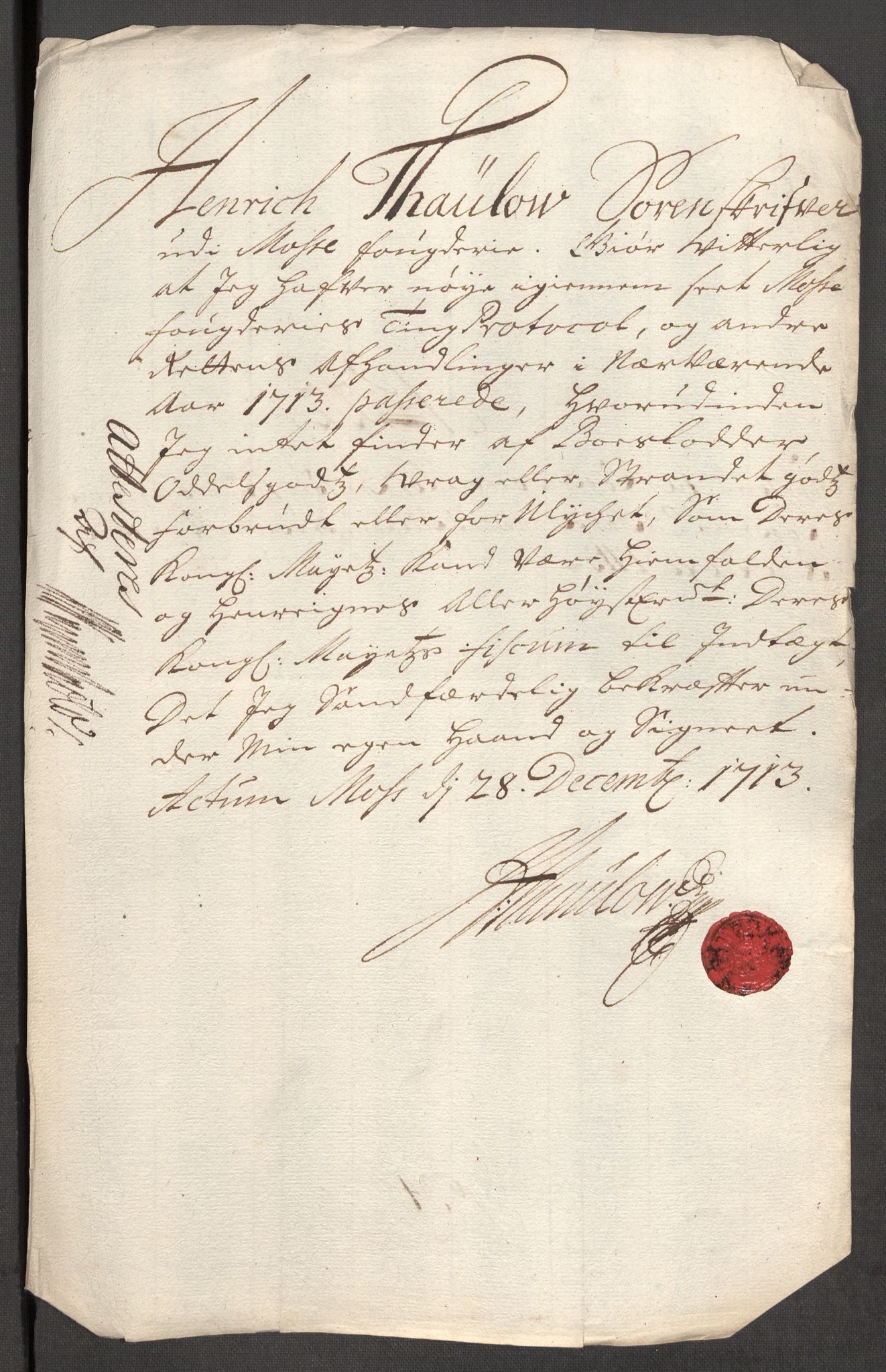 Rentekammeret inntil 1814, Reviderte regnskaper, Fogderegnskap, AV/RA-EA-4092/R04/L0138: Fogderegnskap Moss, Onsøy, Tune, Veme og Åbygge, 1713-1714, p. 215