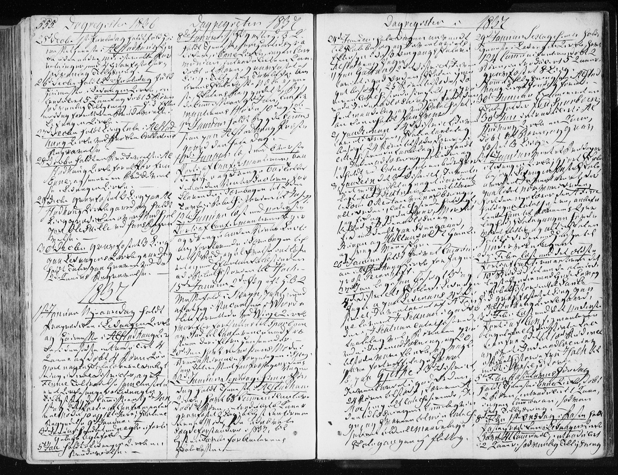 Ministerialprotokoller, klokkerbøker og fødselsregistre - Nord-Trøndelag, SAT/A-1458/717/L0154: Parish register (official) no. 717A06 /1, 1836-1849, p. 555