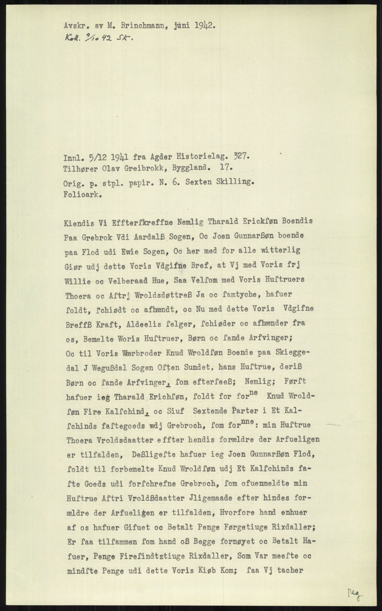 Samlinger til kildeutgivelse, Diplomavskriftsamlingen, AV/RA-EA-4053/H/Ha, p. 1554