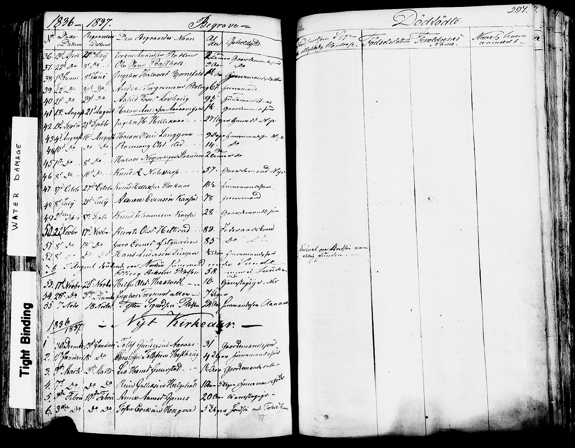 Sauherad kirkebøker, SAKO/A-298/F/Fa/L0006: Parish register (official) no. I 6, 1827-1850, p. 297