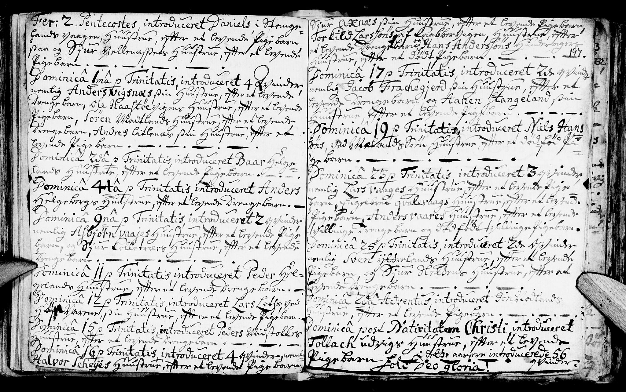 Avaldsnes sokneprestkontor, AV/SAST-A -101851/H/Ha/Haa/L0001: Parish register (official) no. A 1, 1711-1764, p. 197