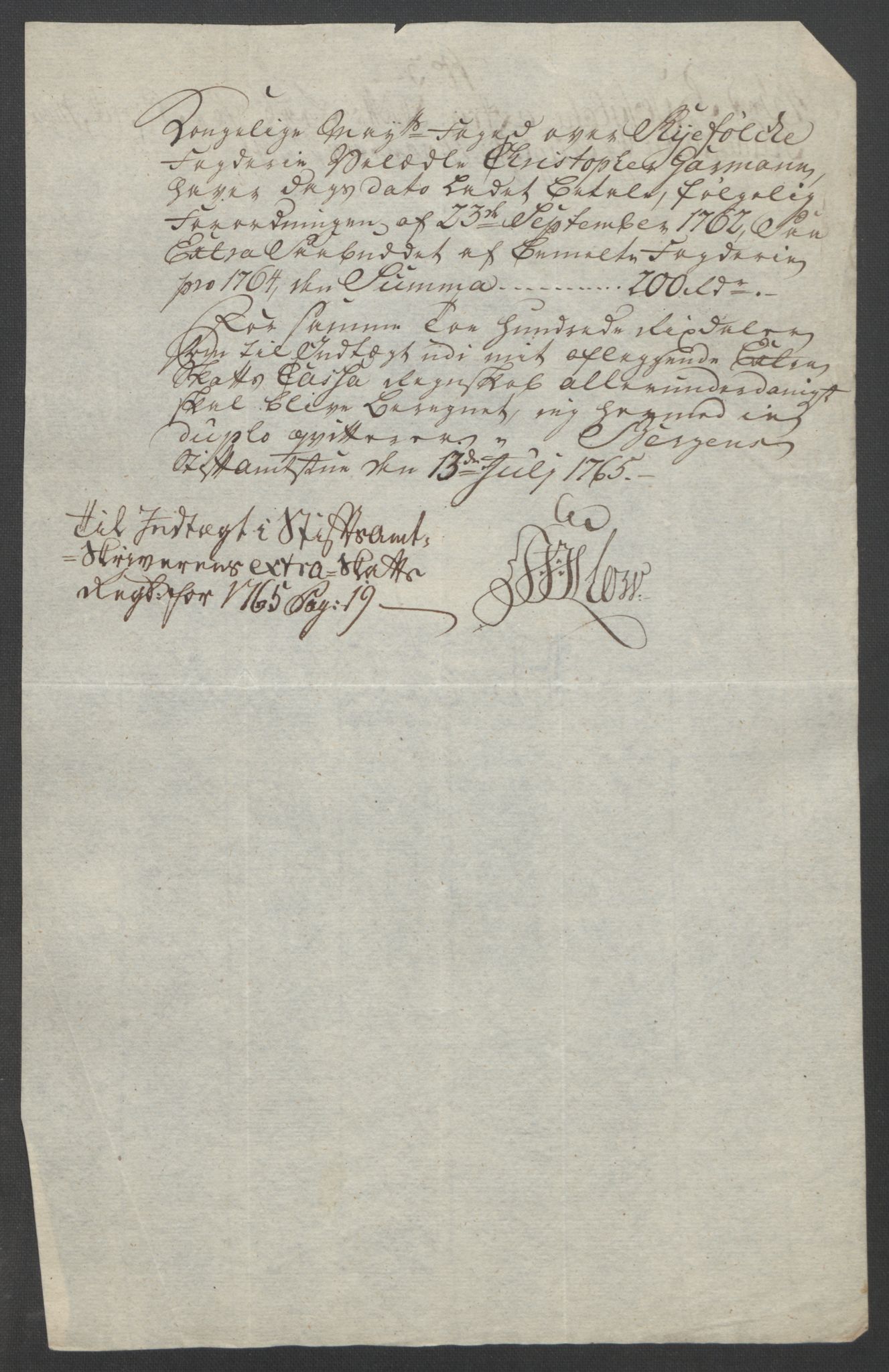 Rentekammeret inntil 1814, Reviderte regnskaper, Fogderegnskap, AV/RA-EA-4092/R47/L2972: Ekstraskatten Ryfylke, 1762-1780, p. 46