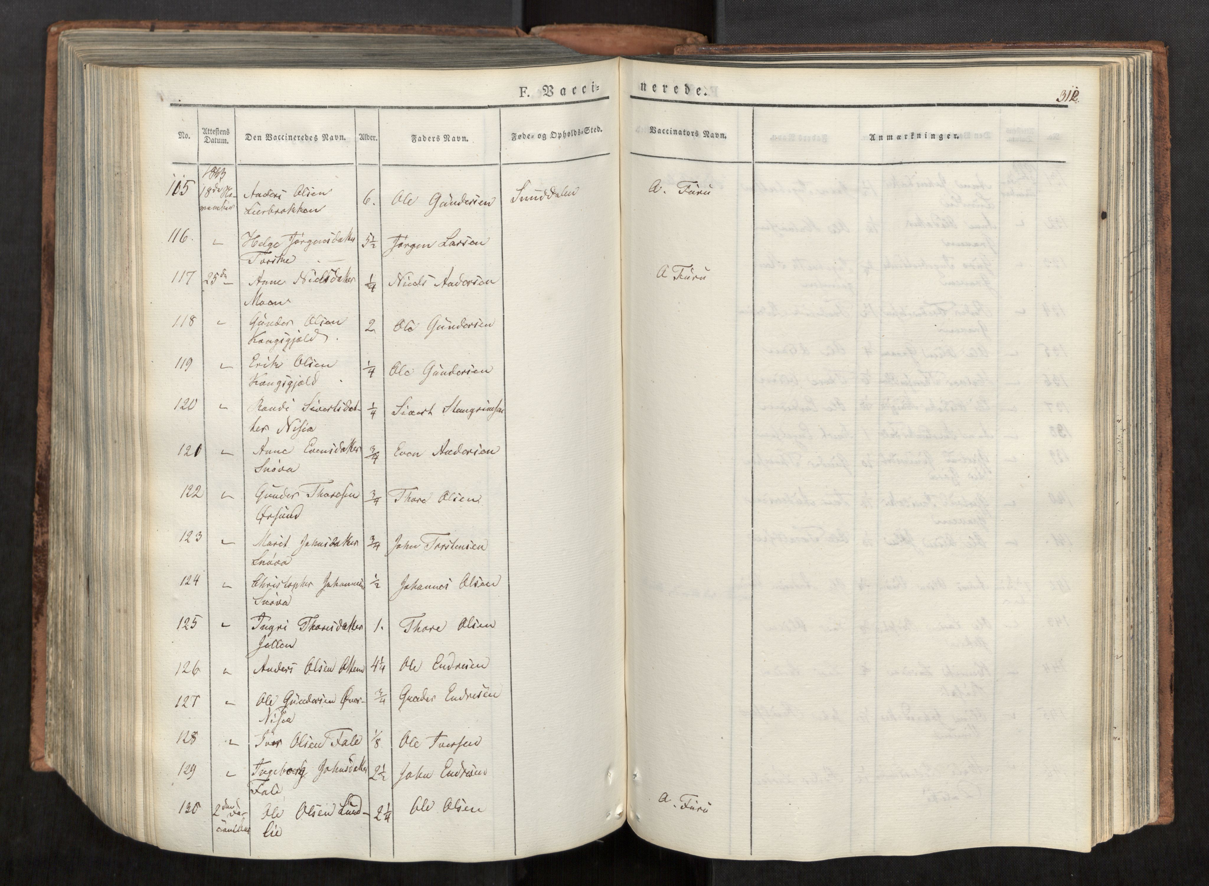 Ministerialprotokoller, klokkerbøker og fødselsregistre - Møre og Romsdal, AV/SAT-A-1454/590/L1012: Parish register (official) no. 590A04, 1832-1846, p. 312