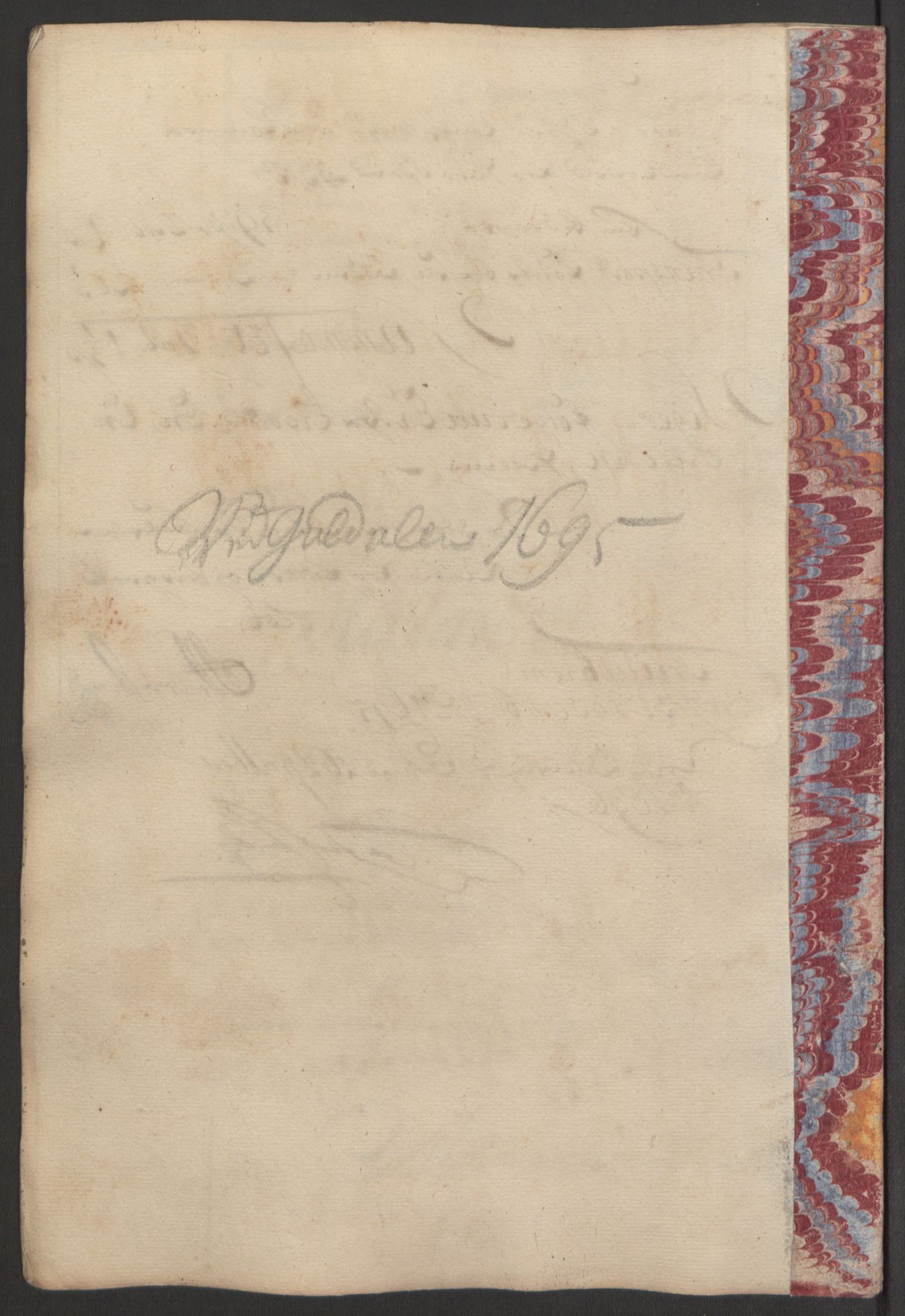 Rentekammeret inntil 1814, Reviderte regnskaper, Fogderegnskap, RA/EA-4092/R60/L3945: Fogderegnskap Orkdal og Gauldal, 1695, p. 375