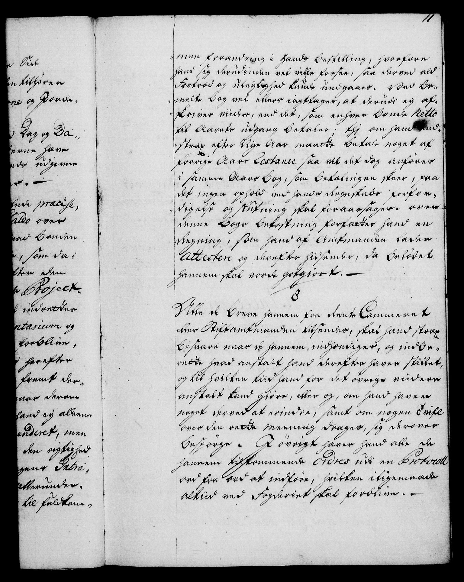 Rentekammeret, Kammerkanselliet, RA/EA-3111/G/Gg/Ggi/L0003: Norsk instruksjonsprotokoll med register (merket RK 53.36), 1751-1775, p. 11